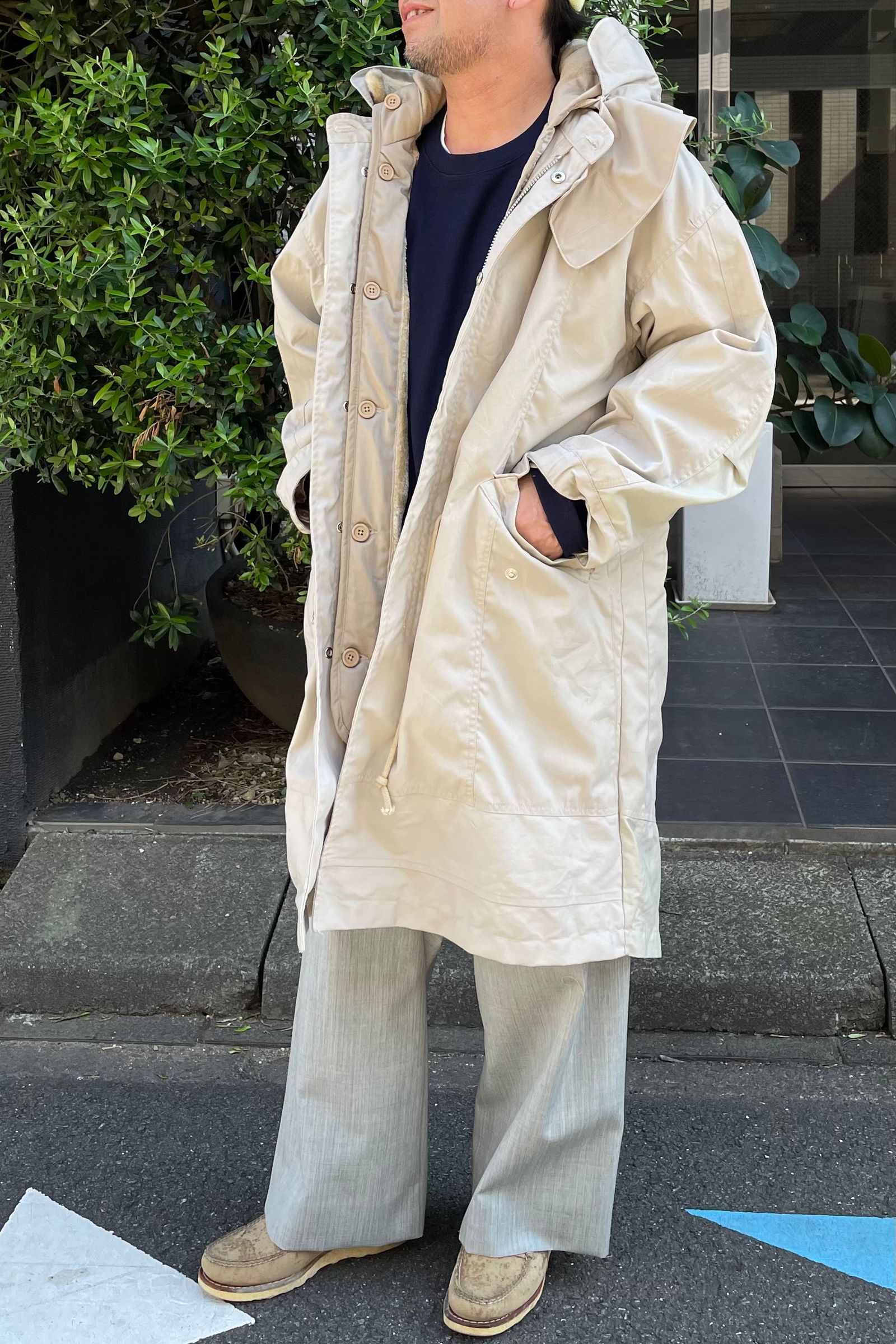 SEEALL - mods coat -mix beige- 23aw men | asterisk