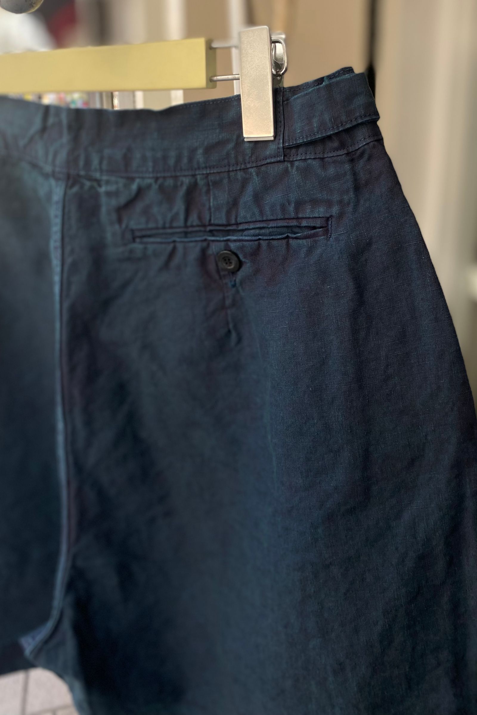 割引 OUTILウティ pantalon dankerque black indigo (OV-P011) - www