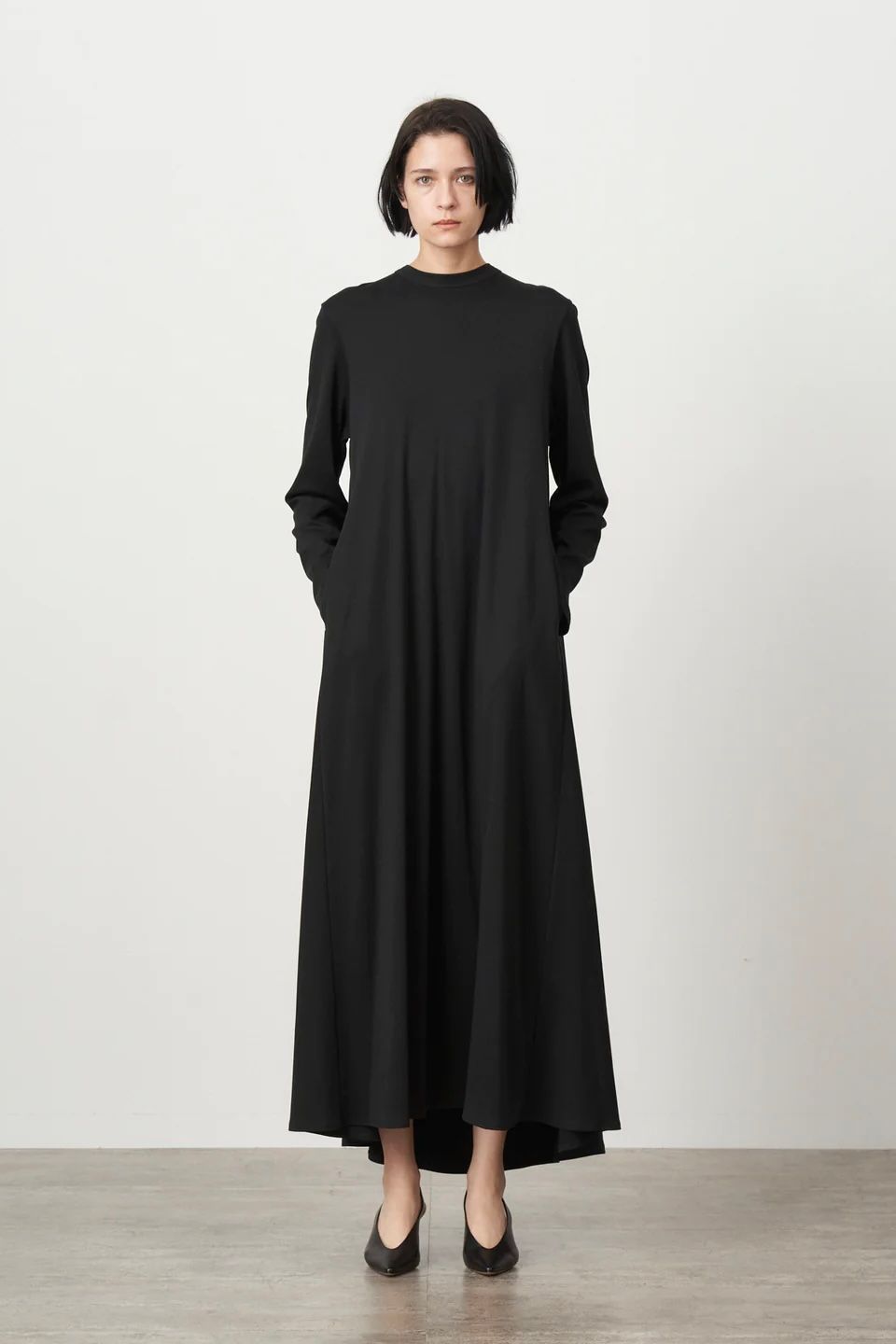 ATON エイトンSUVIN COTTON C/N LONG DRESSワンピース - mirabellor.com