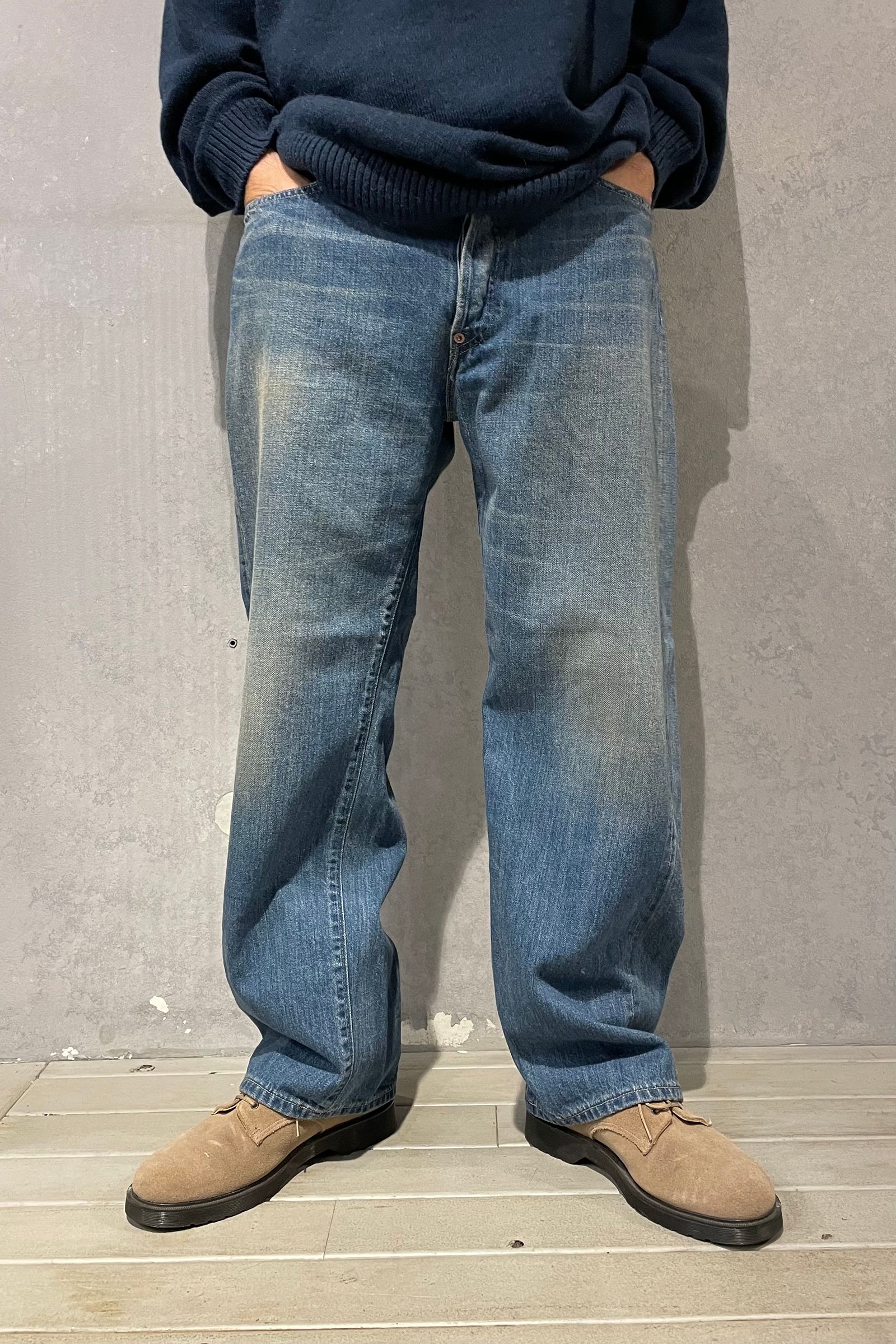 A.PRESSE アプレッセ No.2 Washed Denim Pants - デニム/ジーンズ