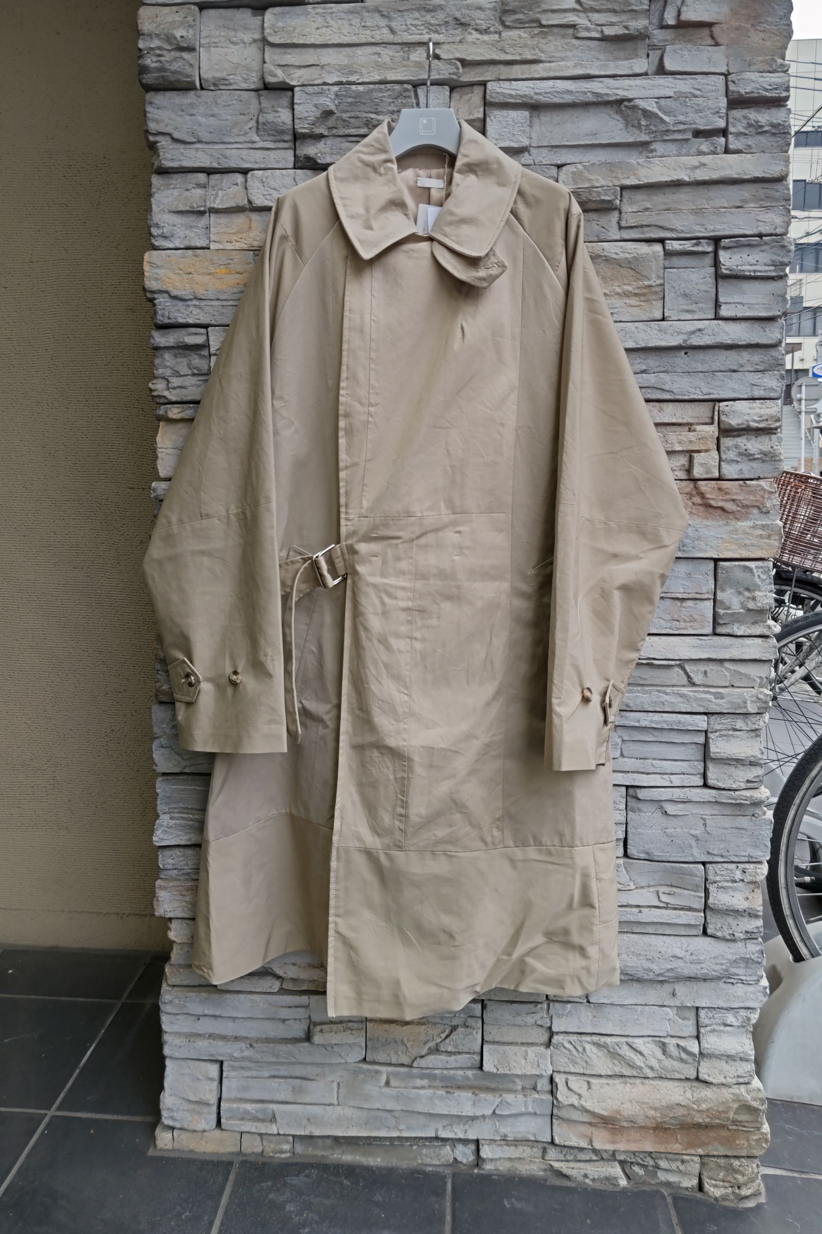 SEEALL - reconstructed tielocken coat -trench- 23ss men | asterisk