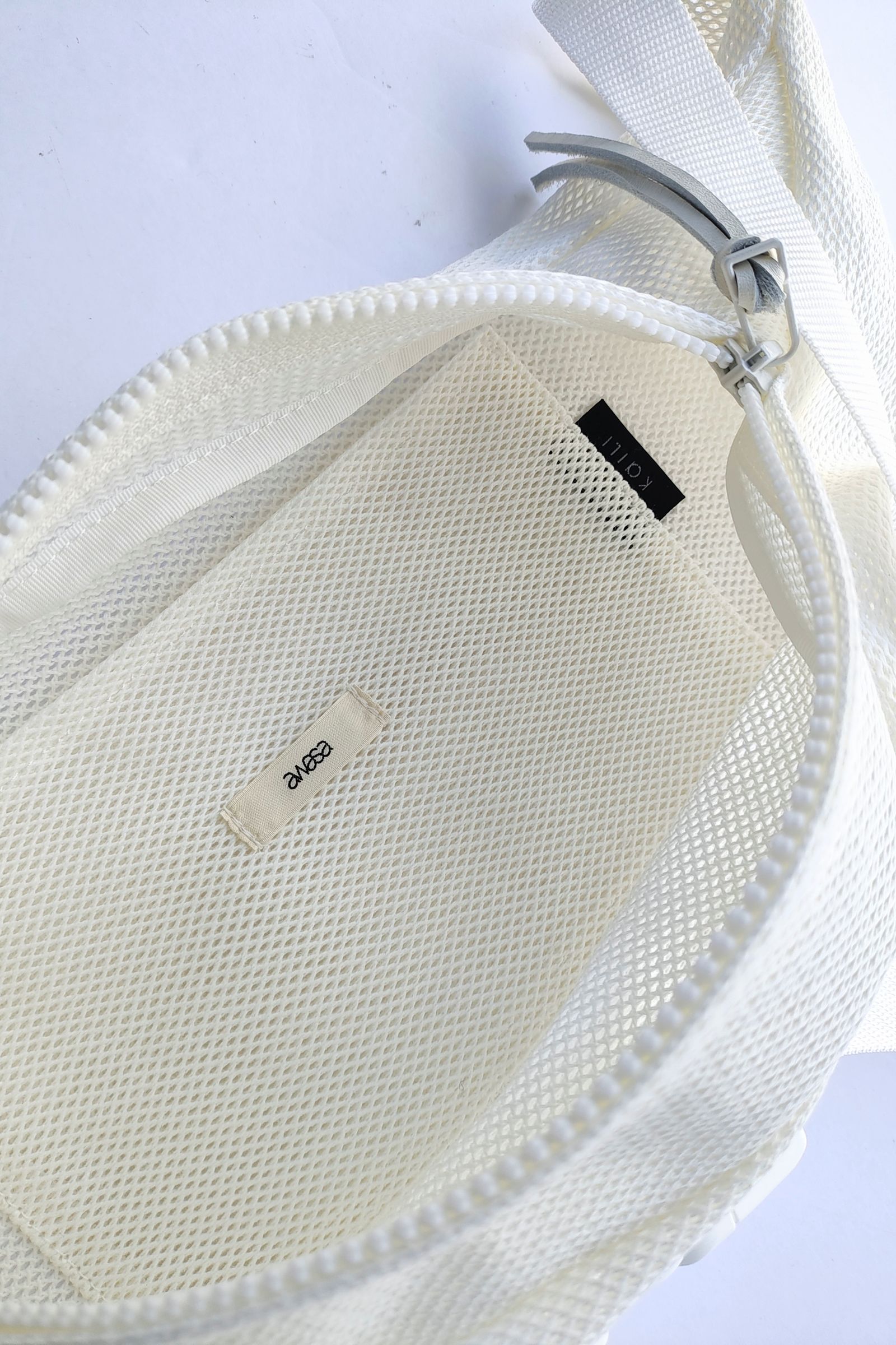 awasa - KaILI × awasa ウエストポーチ-white-25ss 3月17日発売