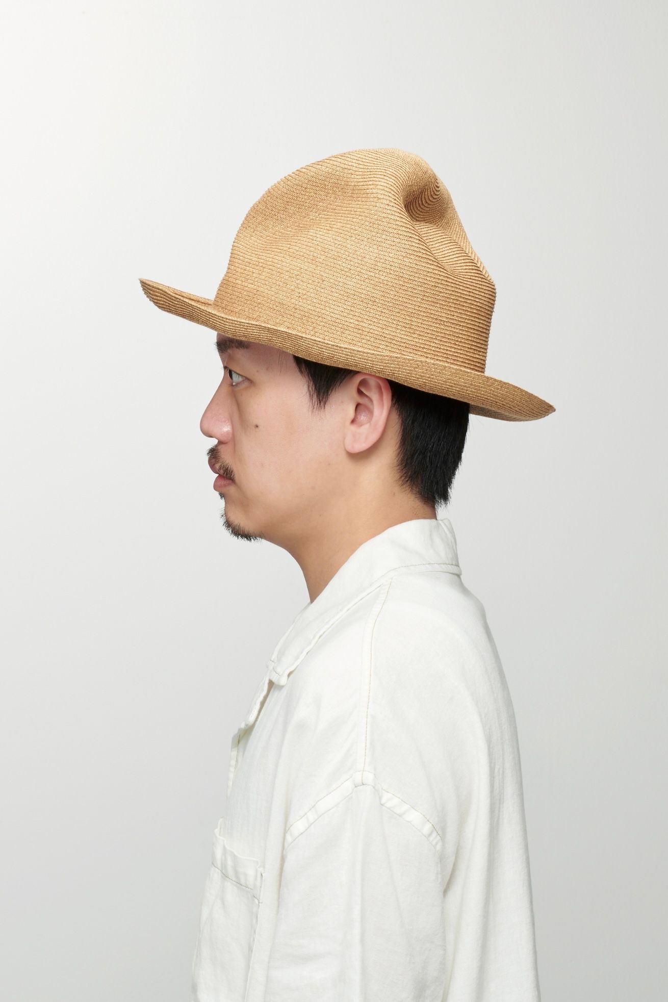 KIJIMA TAKAYUKI - PAPER BRAID MOUNTAIN HAT -l.gray- 24ss unisex 