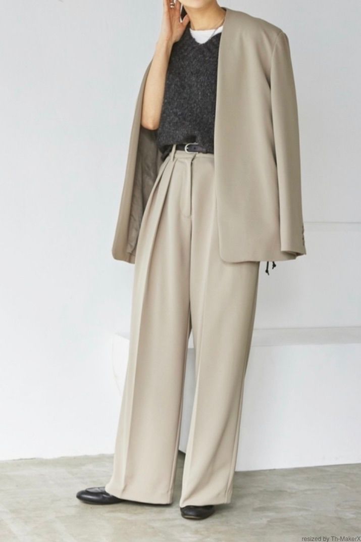 todayful Doubletuck Twill Trousers トゥデイフル パンツ カジュアル