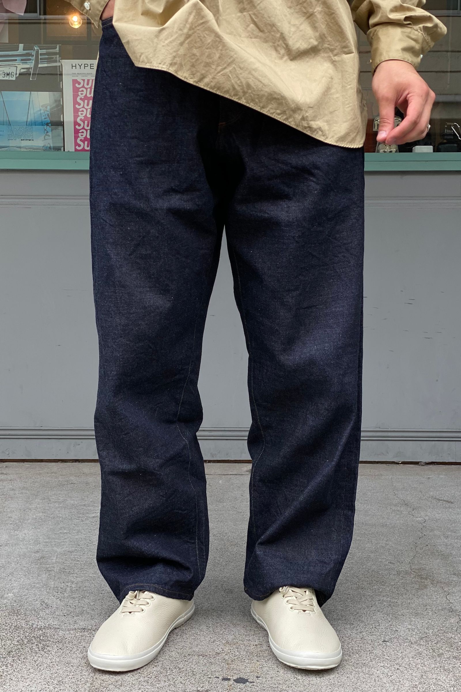 shirt×denimコーデ/blrhms