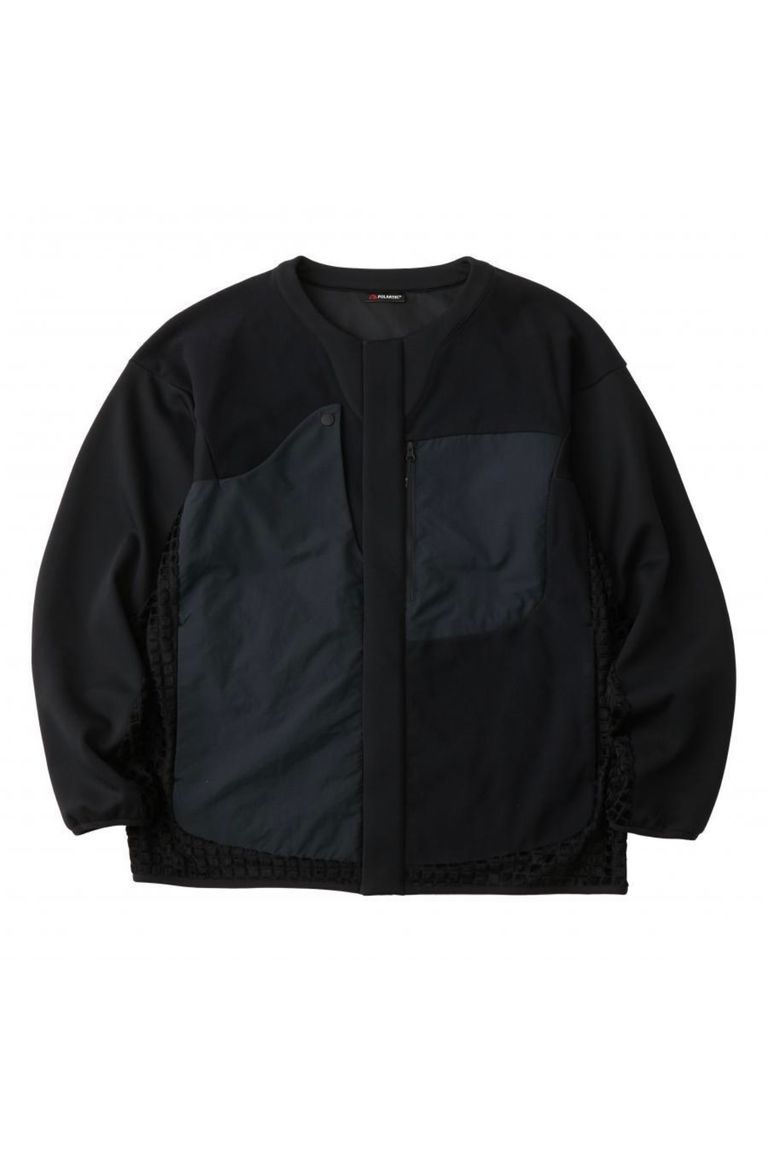 White Mountaineering - 〈BLK〉polartec fleece blouson -black- 23aw 