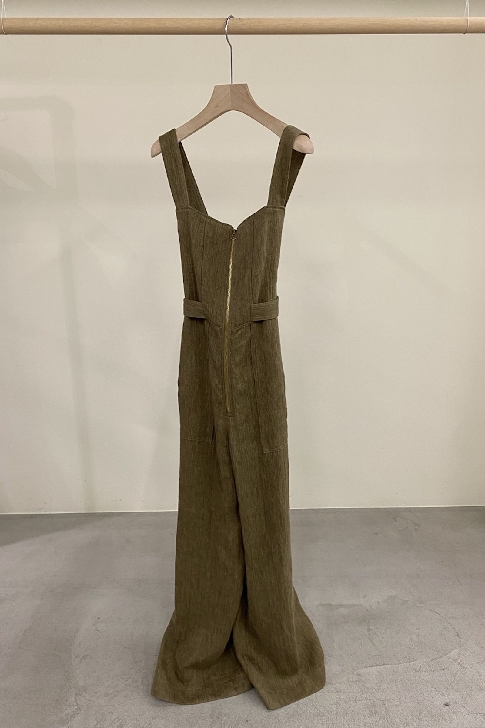 INSCRIRE herringbone jumpsuit オールインワン-