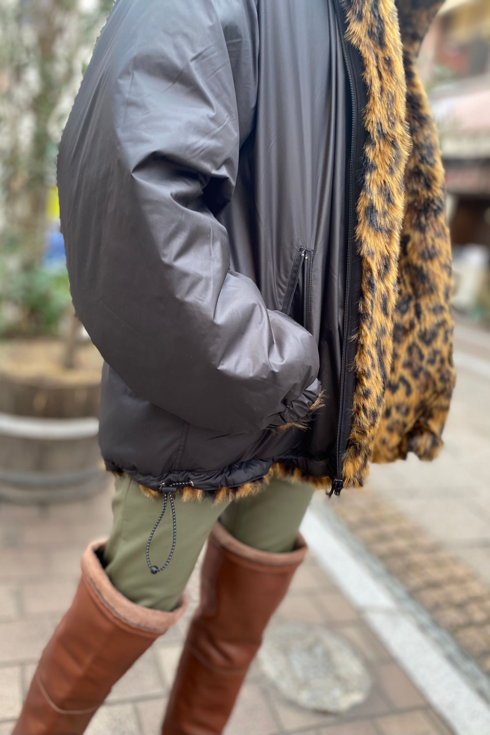 INSCRIRE - leopard blouson -leopard- 22aw | asterisk