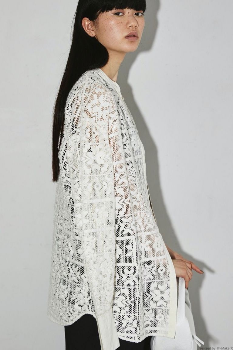 todayful Block Lace Shirts-