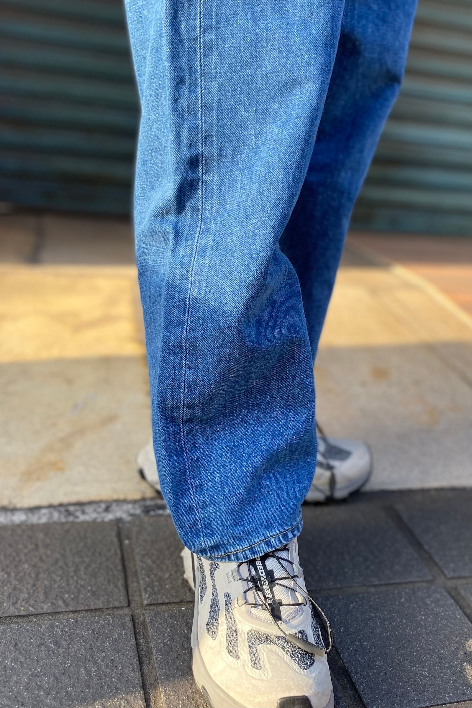 LAMOND - serubitch middle wide tapered denim-blue vintage-23ss