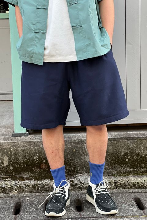 sweat shortsコーデ /is-ness