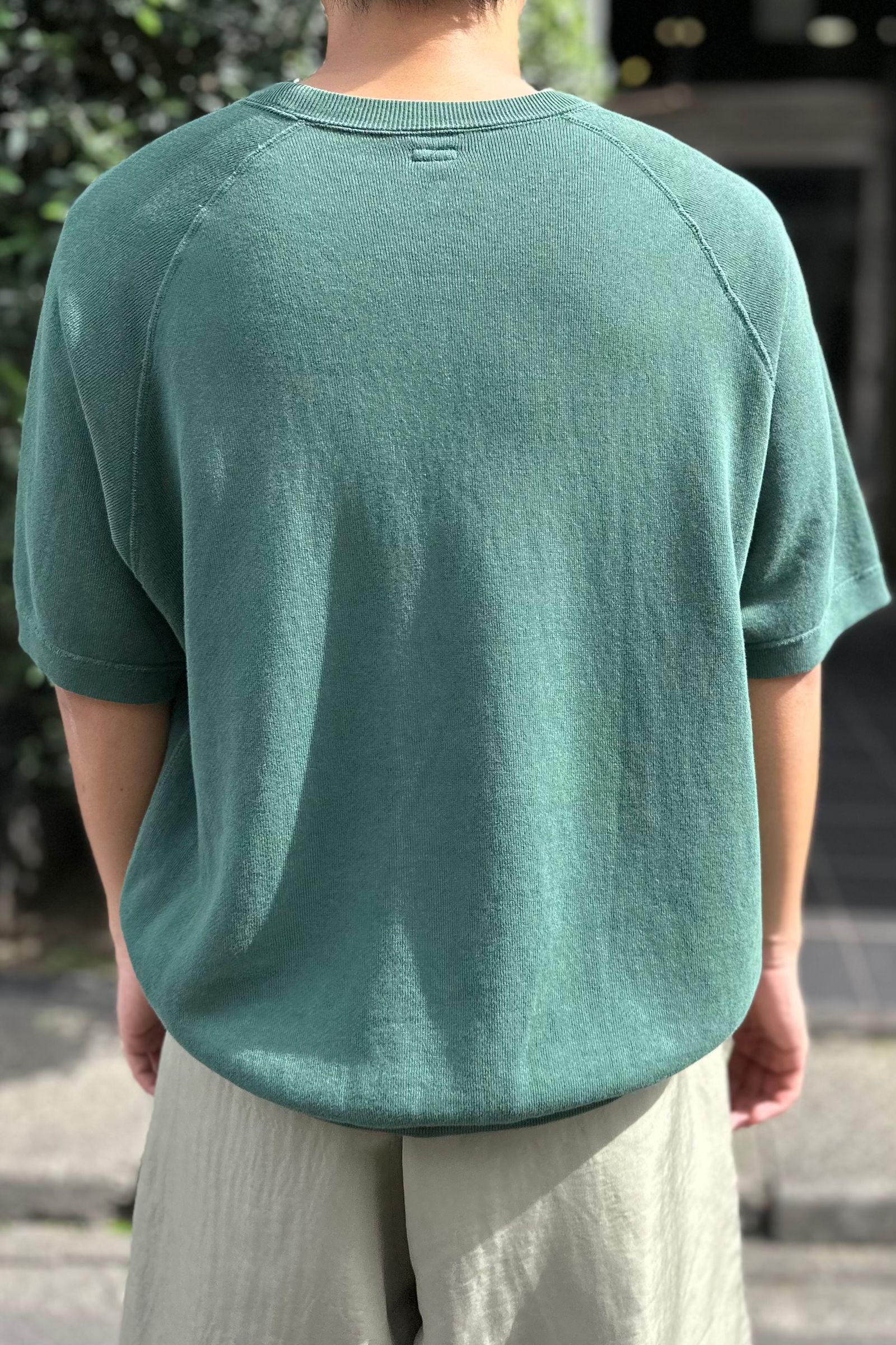 A.PRESSE - s/s vintage sweatshirt -green- 23ss | asterisk