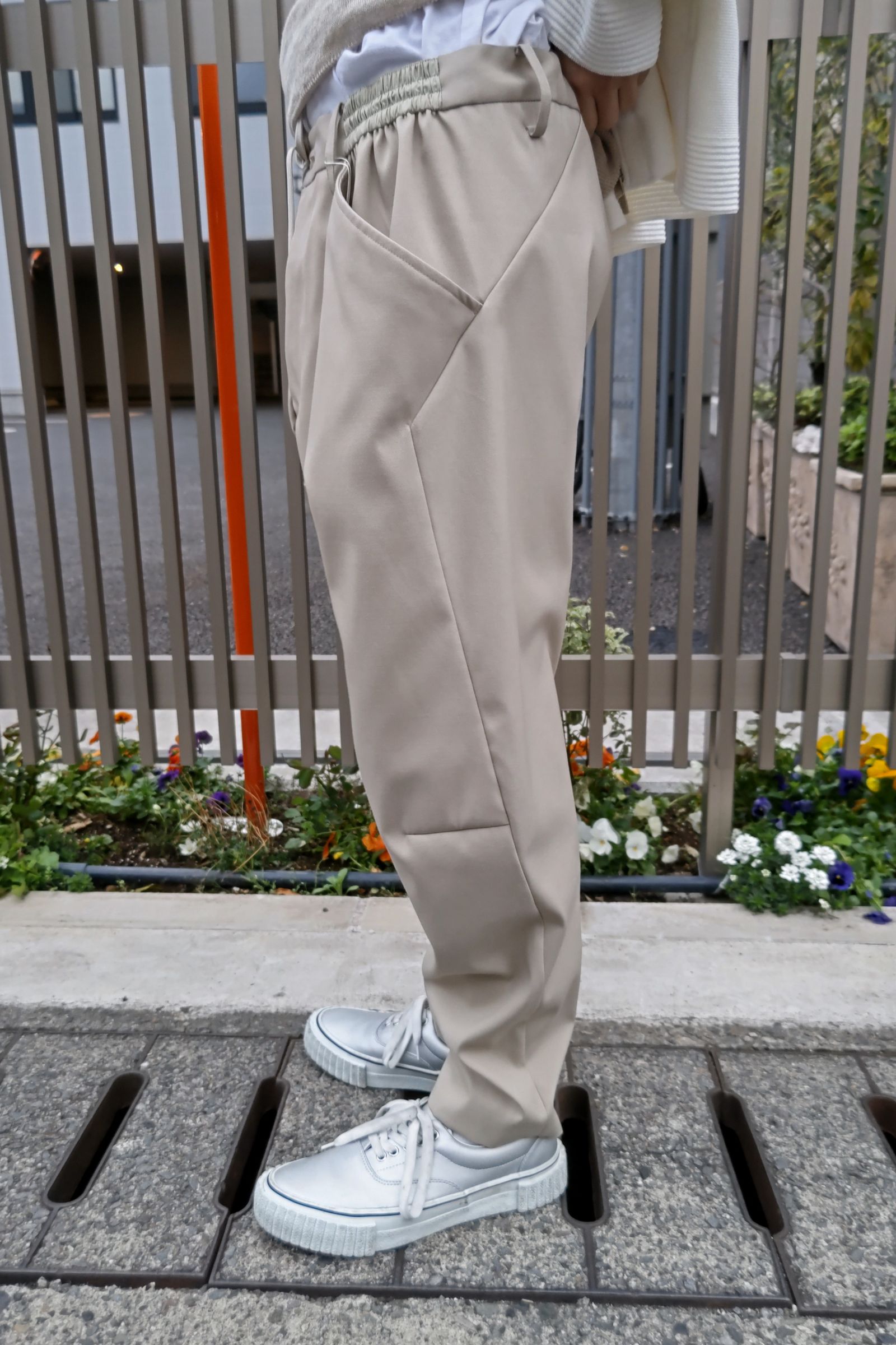 フミトガンリュウ FUMITO GANRYU 3D CUT TAPERED SLACKS 3D カット