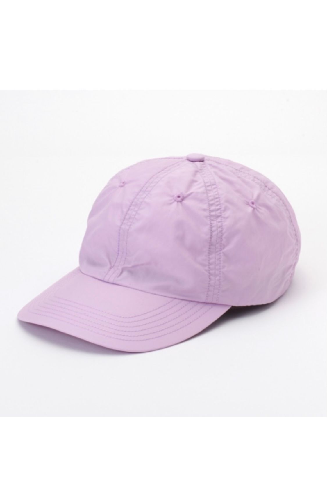 KIJIMA TAKAYUKI - elastic back 6panel cap -light purple- 23ss