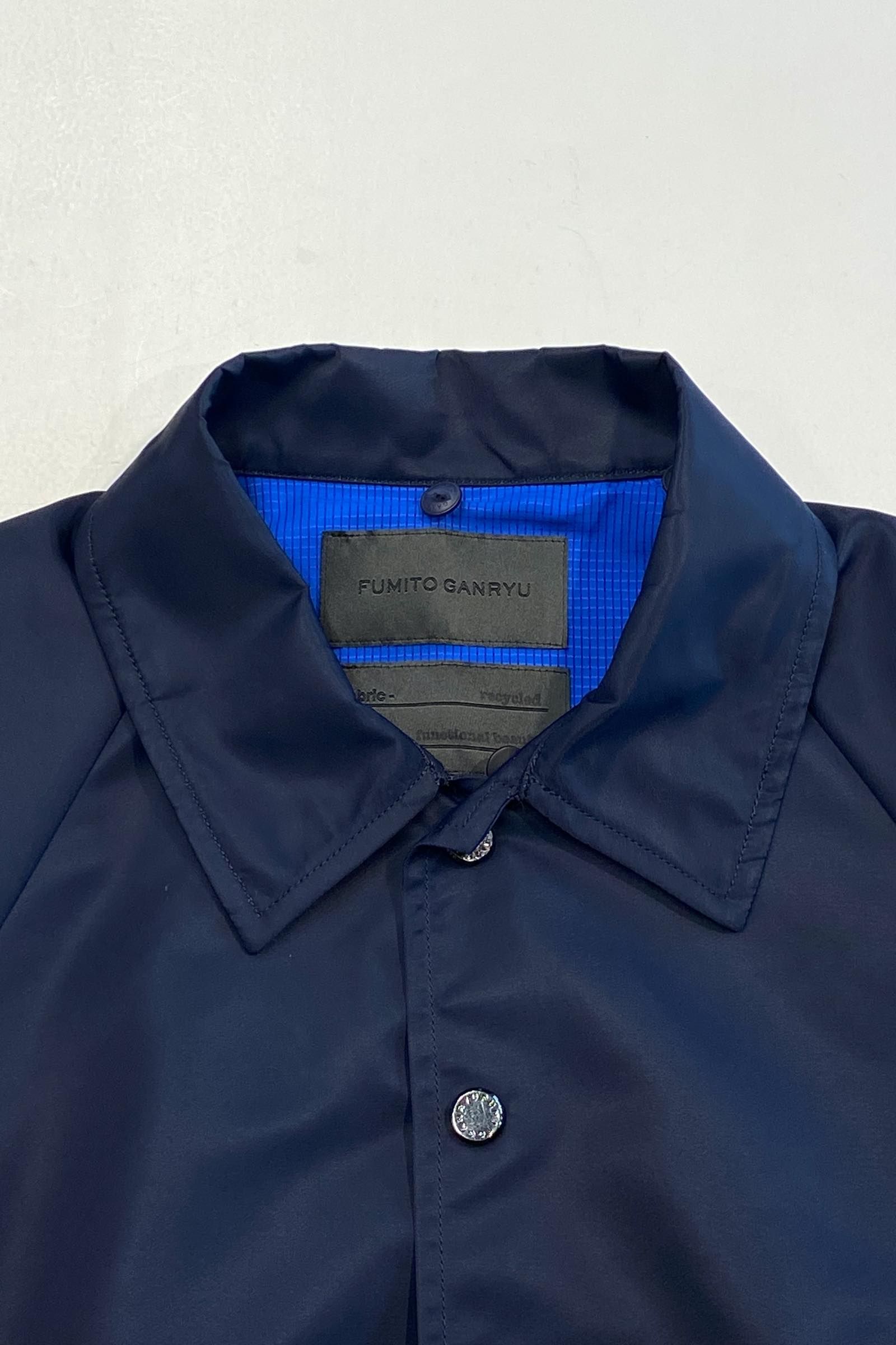 FUMITO GANRYU - detachable collar coach jacket 21aw | asterisk