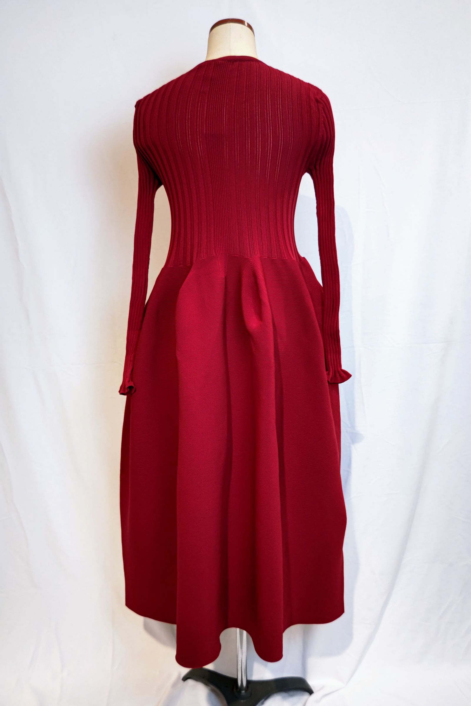 CFCL - pottery dress 2 -red- 22aw women | asterisk