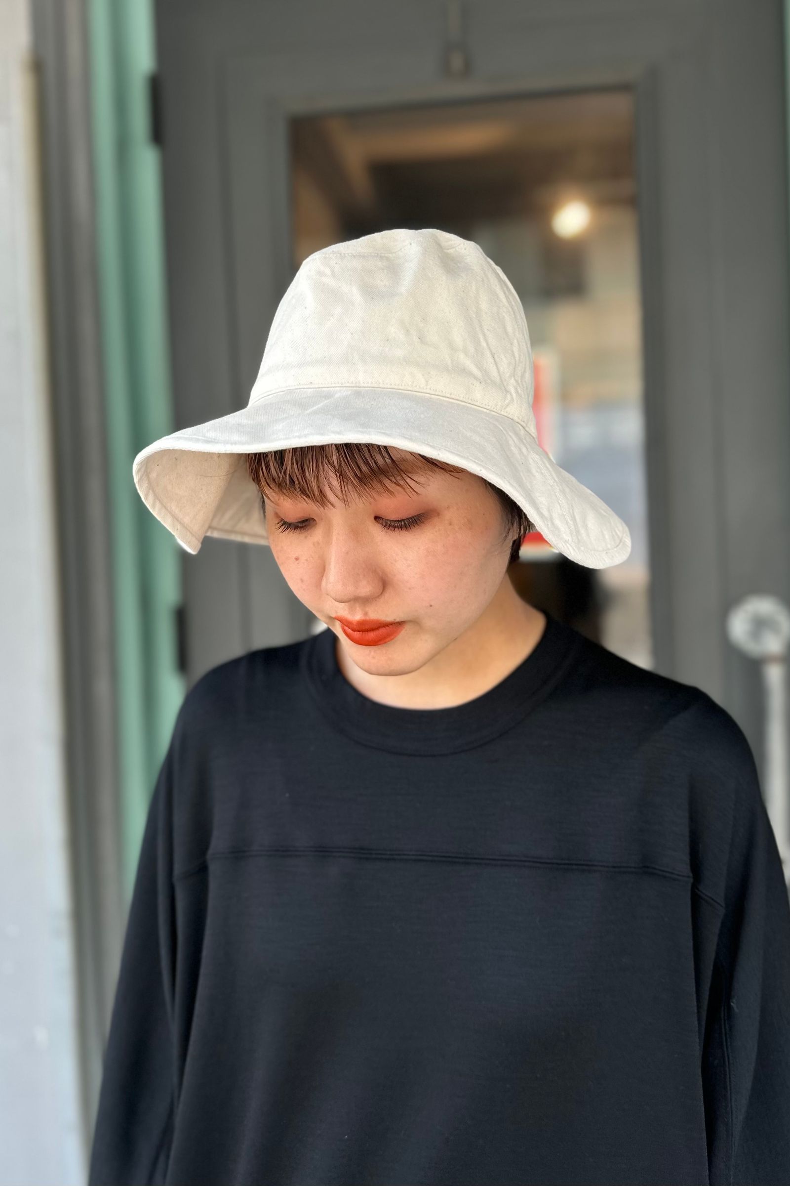 KIJIMA TAKAYUKI - COTTON CHINO SOFT HAT -beige- 23aw | asterisk