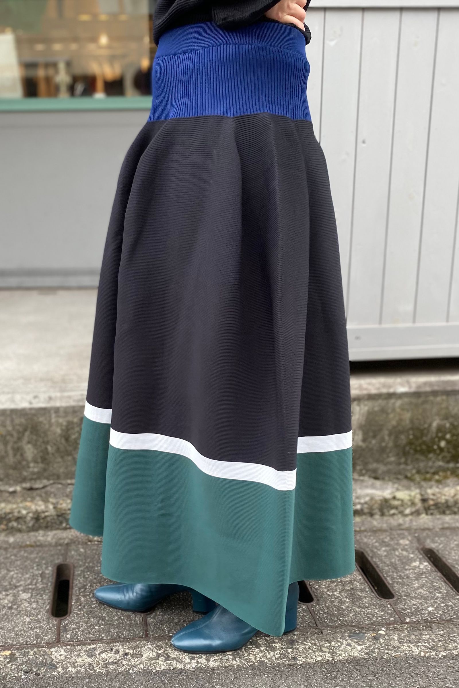 CFCL pottery skirt 八重洲限定 グリーン サイズ1