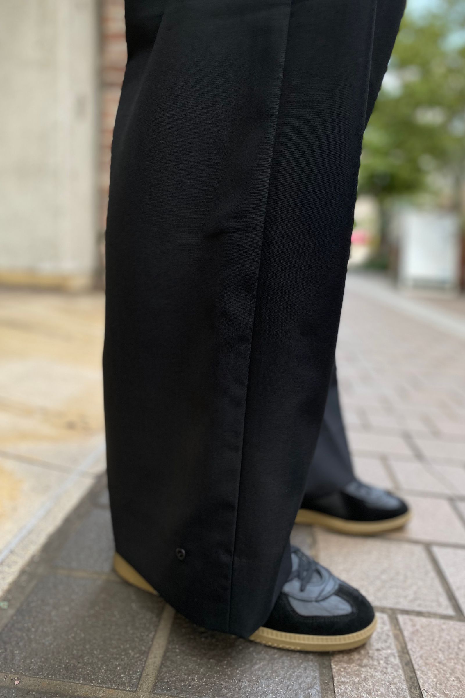 is-ness - × neat 2way wide pants 21aw | asterisk