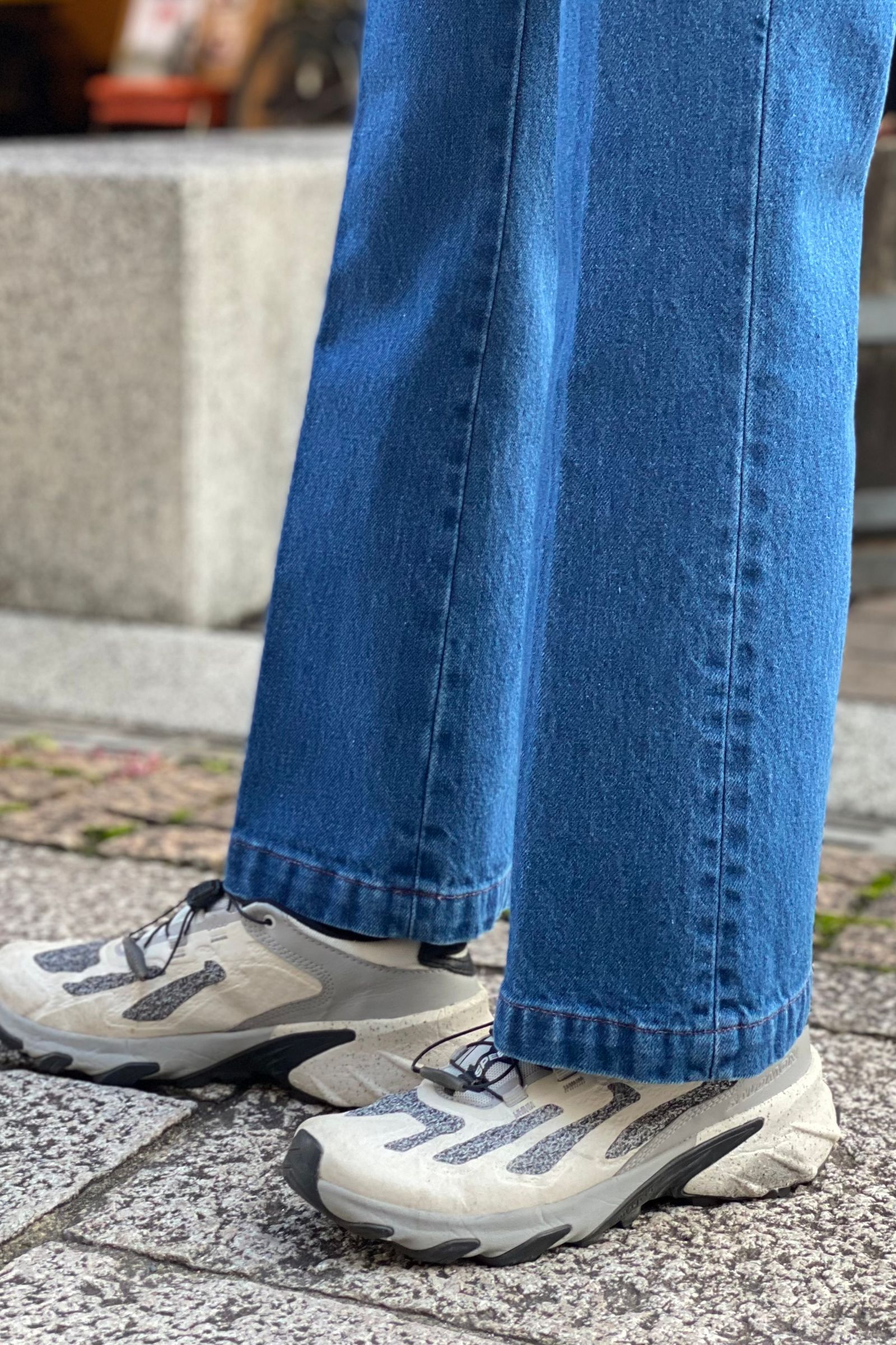 FARAH - ファーラー/フレアデニム/flare pants -blue- 22aw men | asterisk