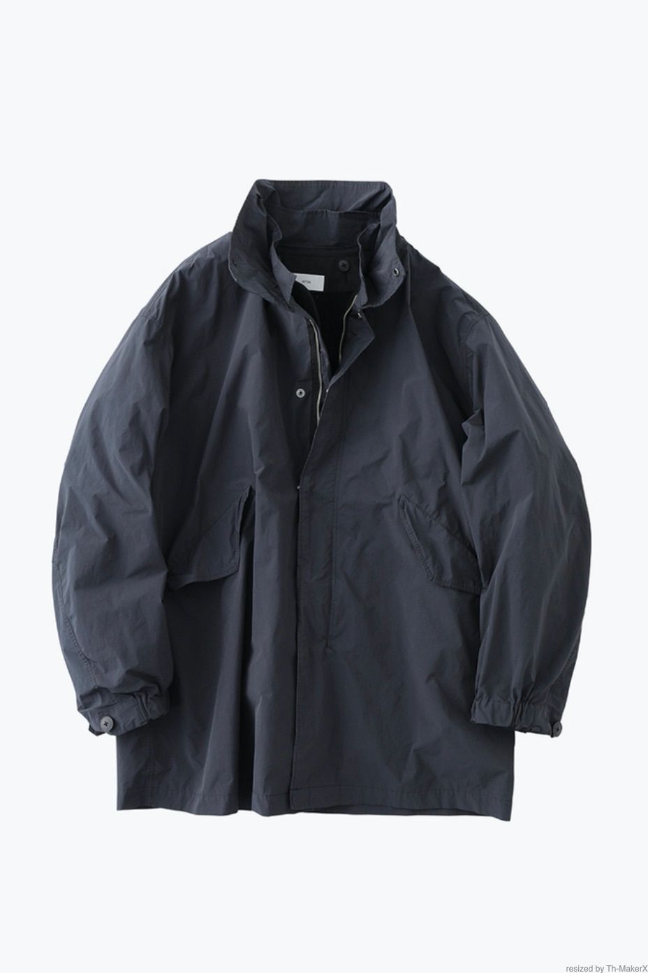 【先行受注】air ventile short storm coat -charcoal grey- 22aw men -8月頃入荷予定- - 06  / L
