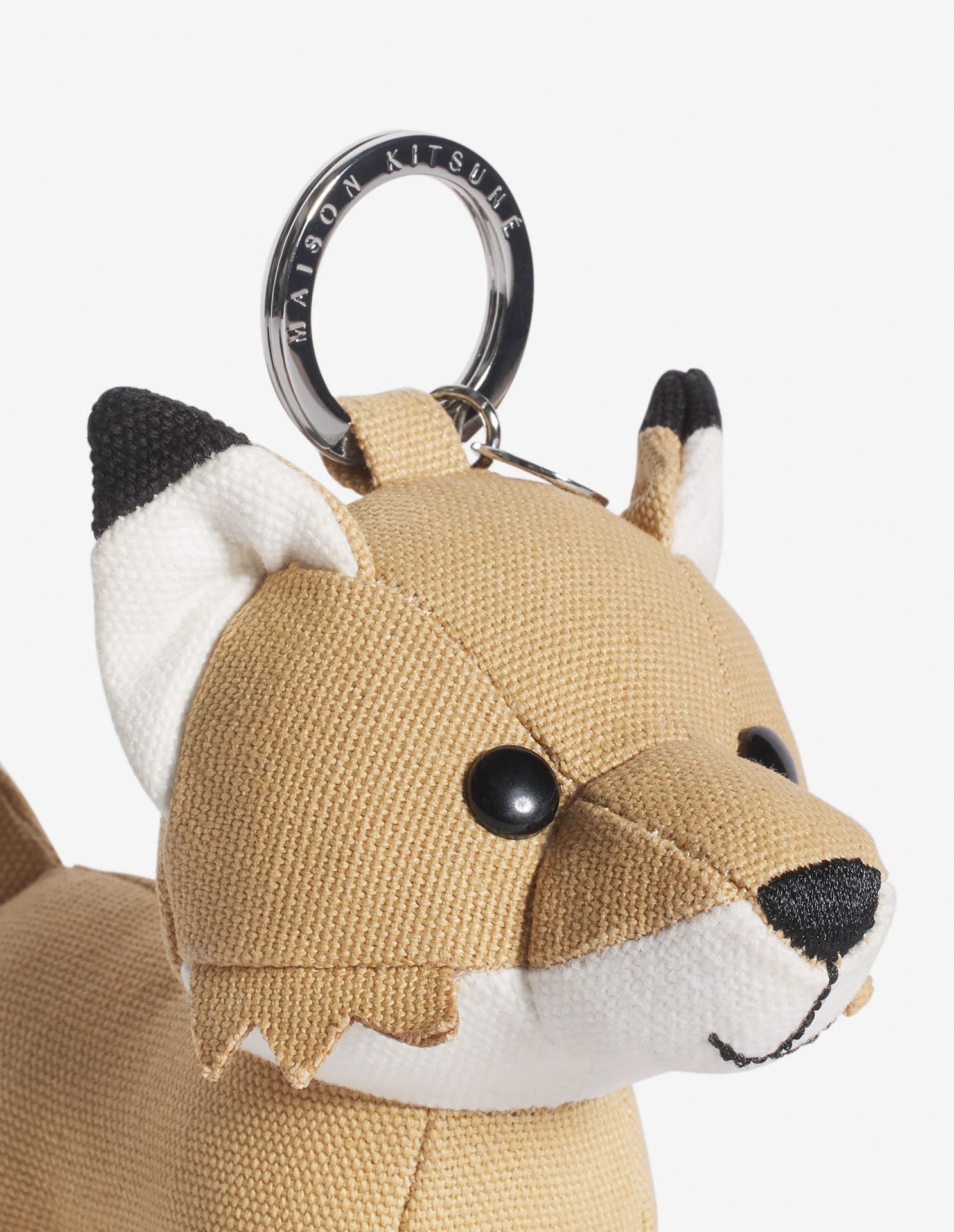 MAISON KITSUNÉ - FOX BAG CHARM-CORK-25ss | asterisk
