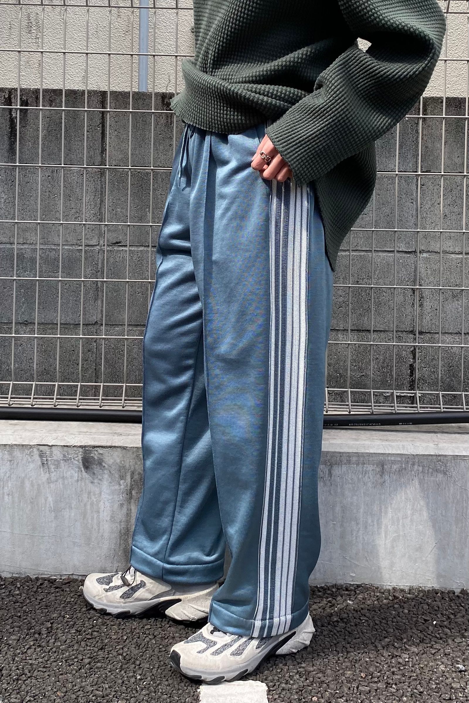 is-ness - track pants -blue gray- 23ss | asterisk