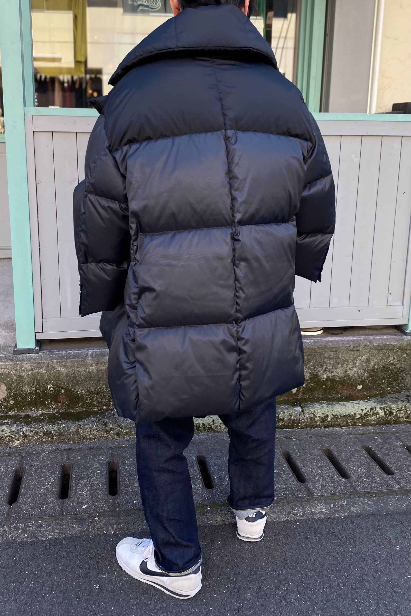 vintage modern lapelled down jacket 21aw | asterisk