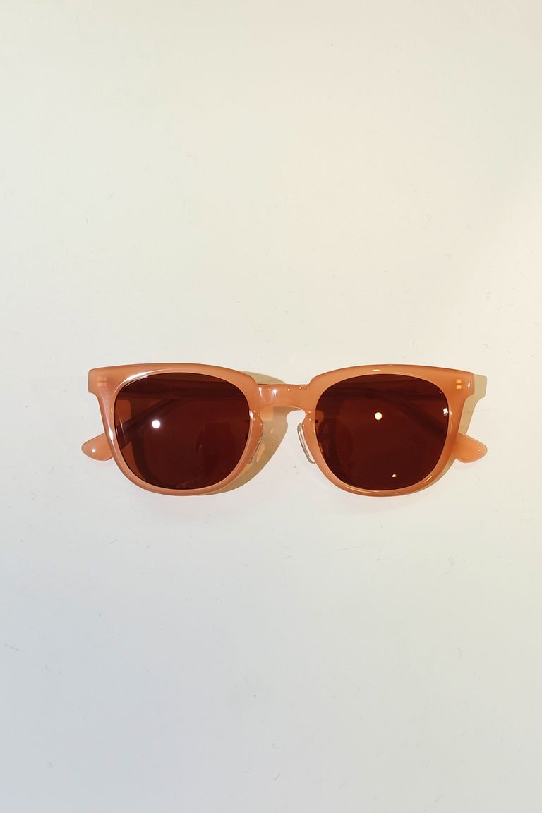 UNUSED - ayame × UNUSED Sunglass-PALE ORANGE- 24aw unisex | asterisk
