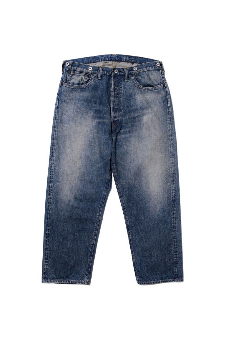 A.PRESSE - no.22 washed wide denim pants -indigo-23aw | asterisk