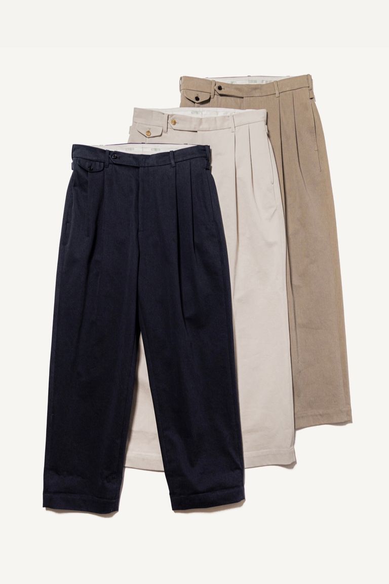 A.PRESSE - Type.2 Chino Trousers -beige- 23STYLE2 | asterisk
