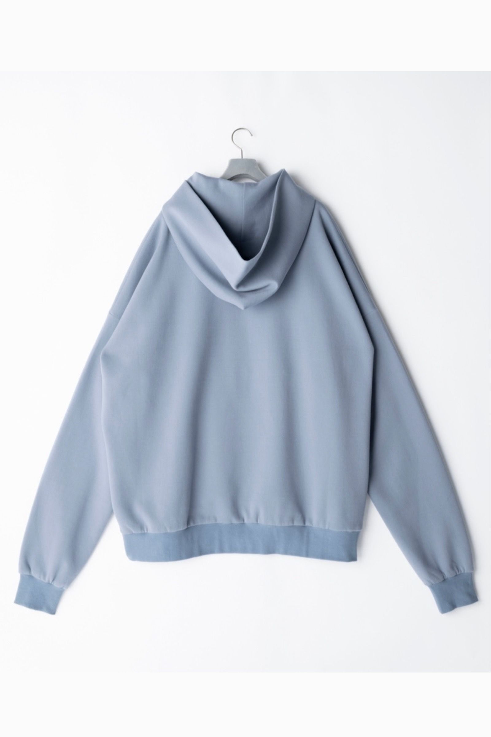 FUMITO GANRYU - 2way pull hoodie 22ss -blue gray- | asterisk