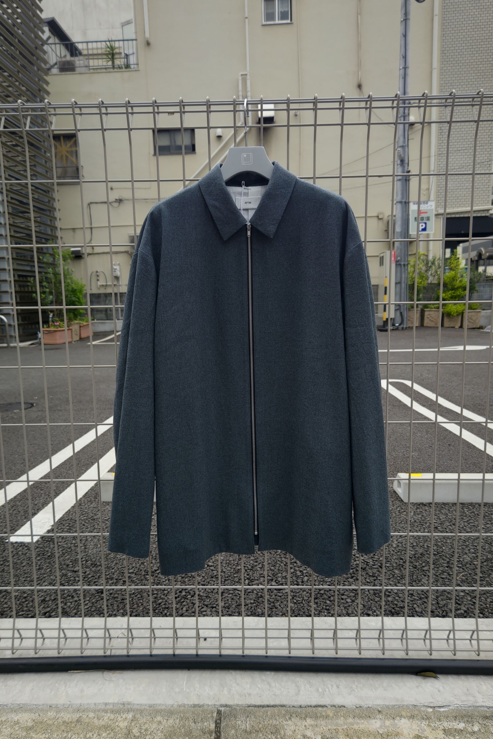 ATON  22aw ジップジャケット定価¥64900