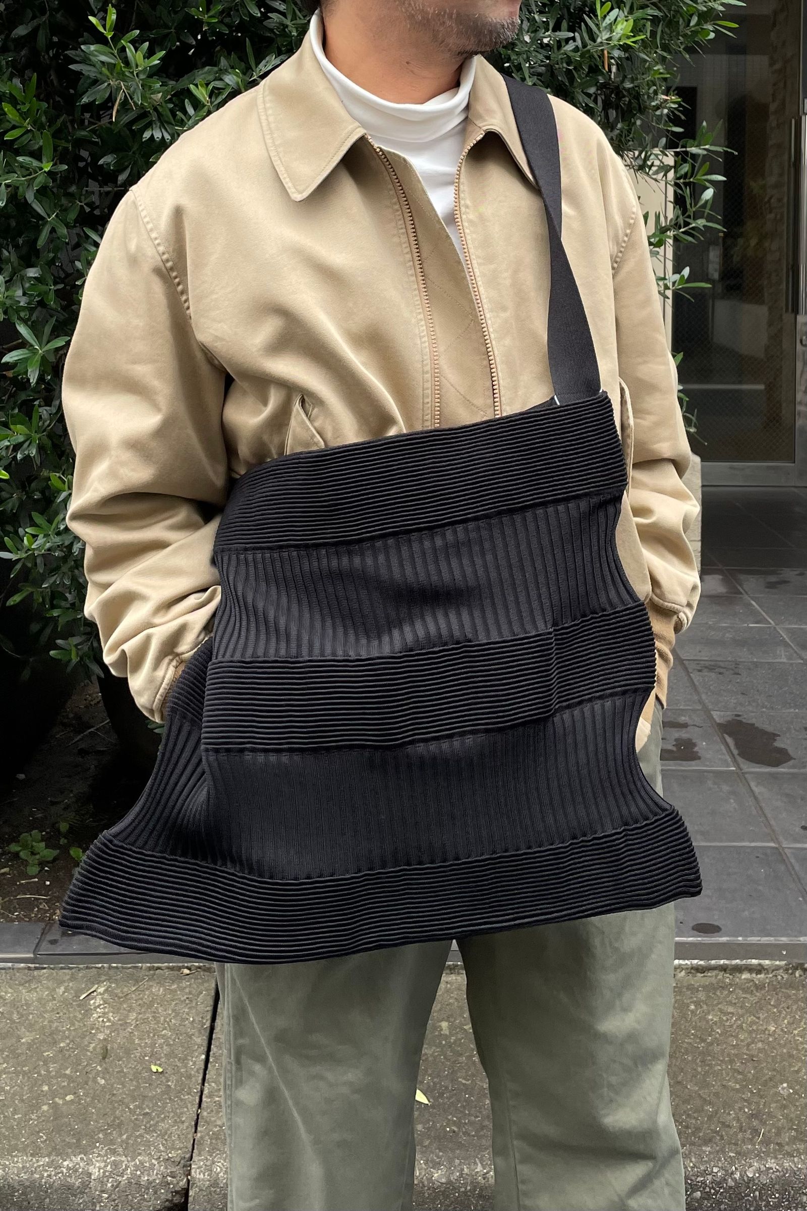 CFCL - strata shoulder bag 1 -black- 23ss | asterisk