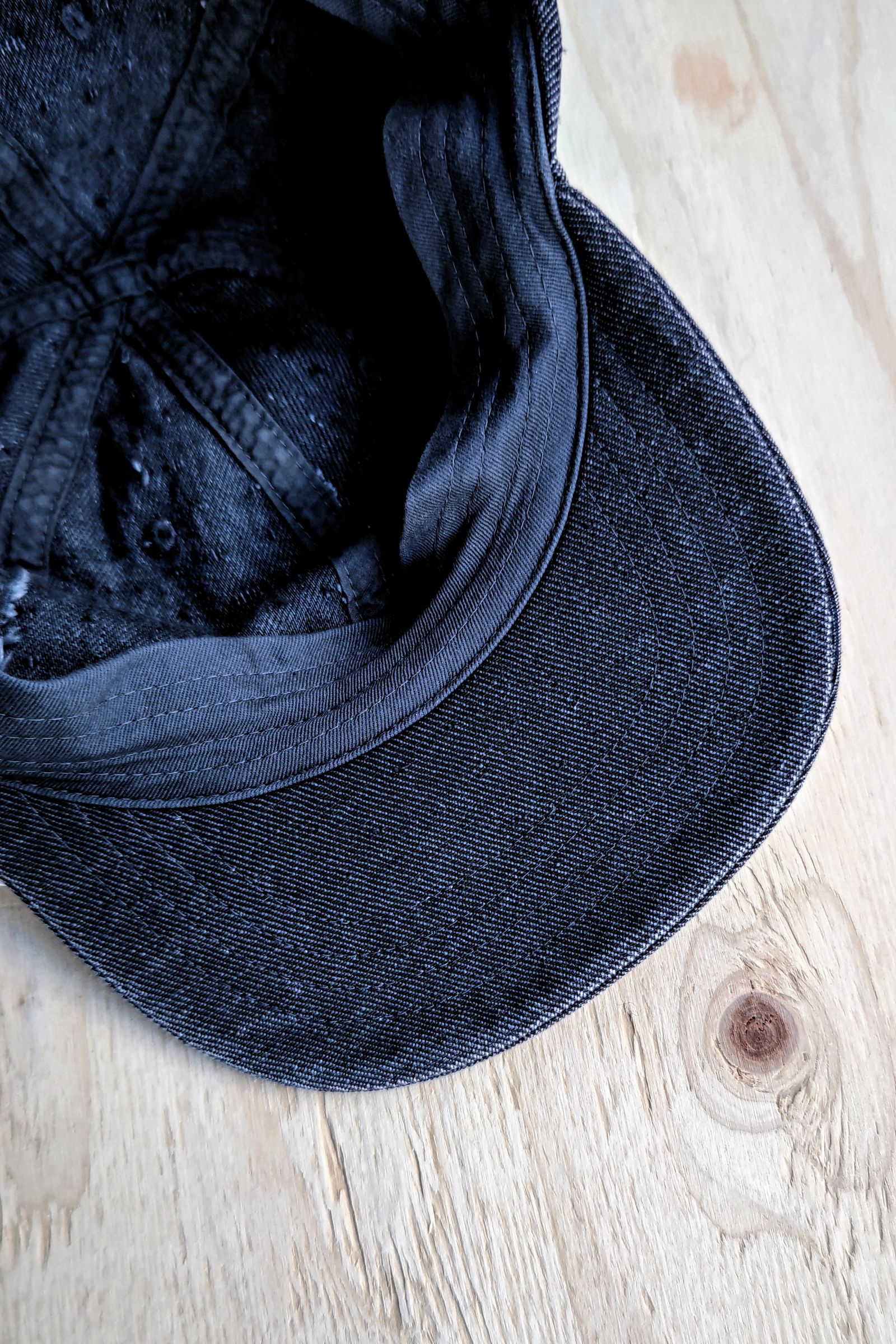 UNUSED - 12oz denim cap -charcoal gray- 23aw | asterisk