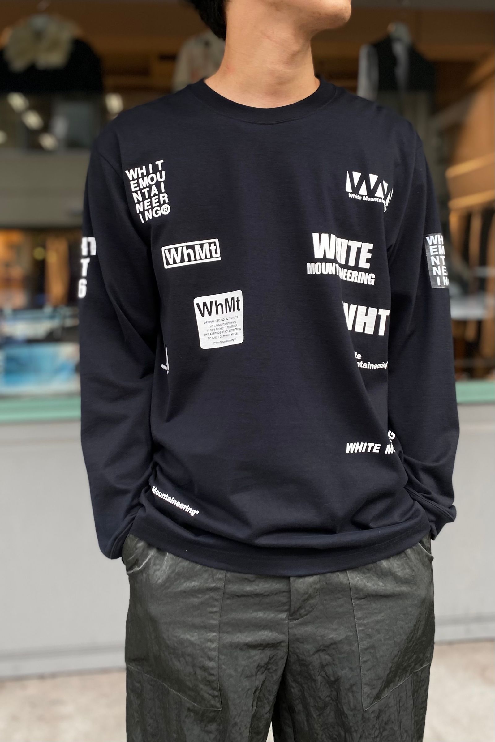 こだわりロンTコーデ/Whitemountaineering