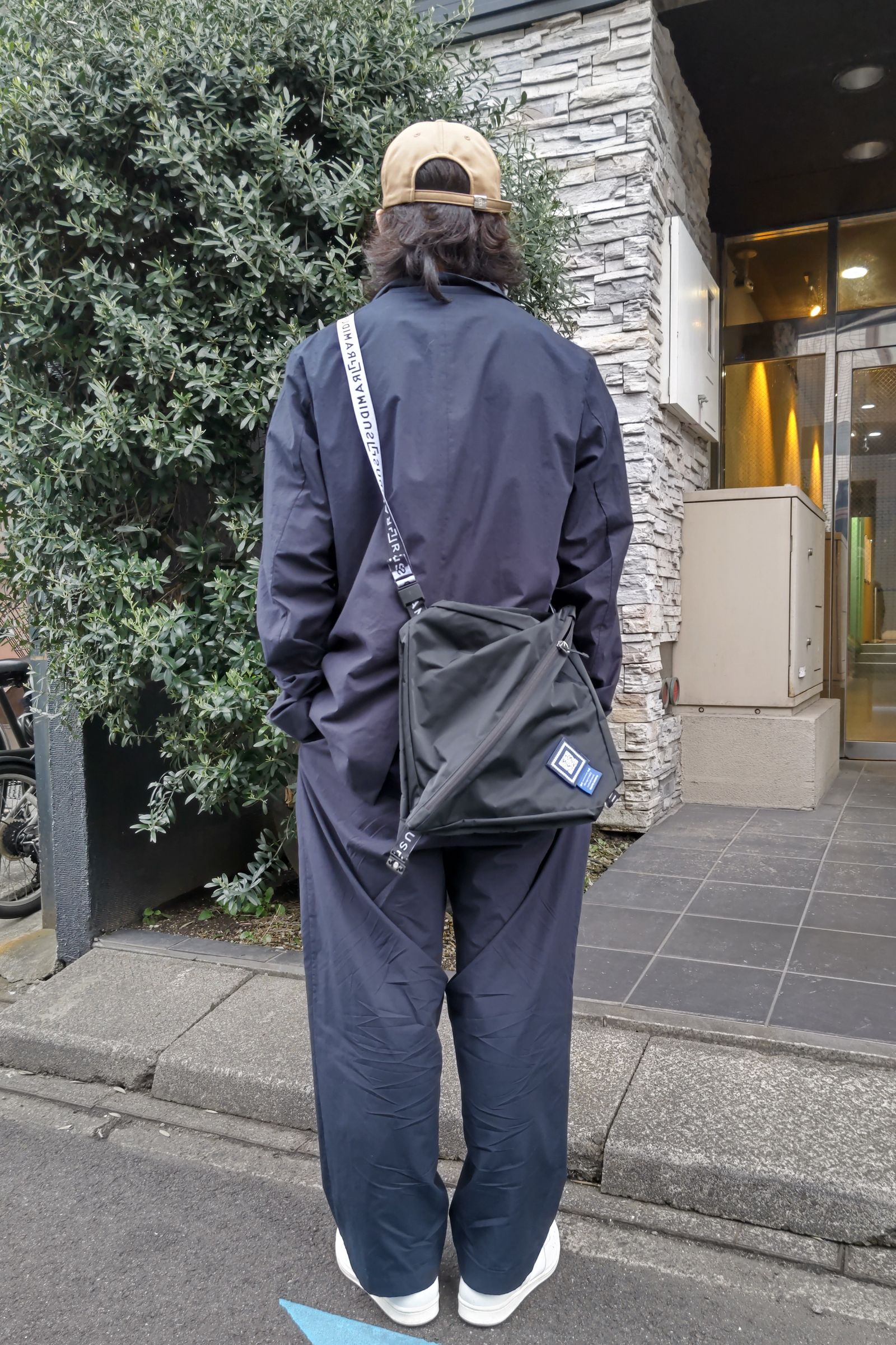 FUMITO GANRYU - fumito ganryu × ramidus 2way bag - black- 23ss