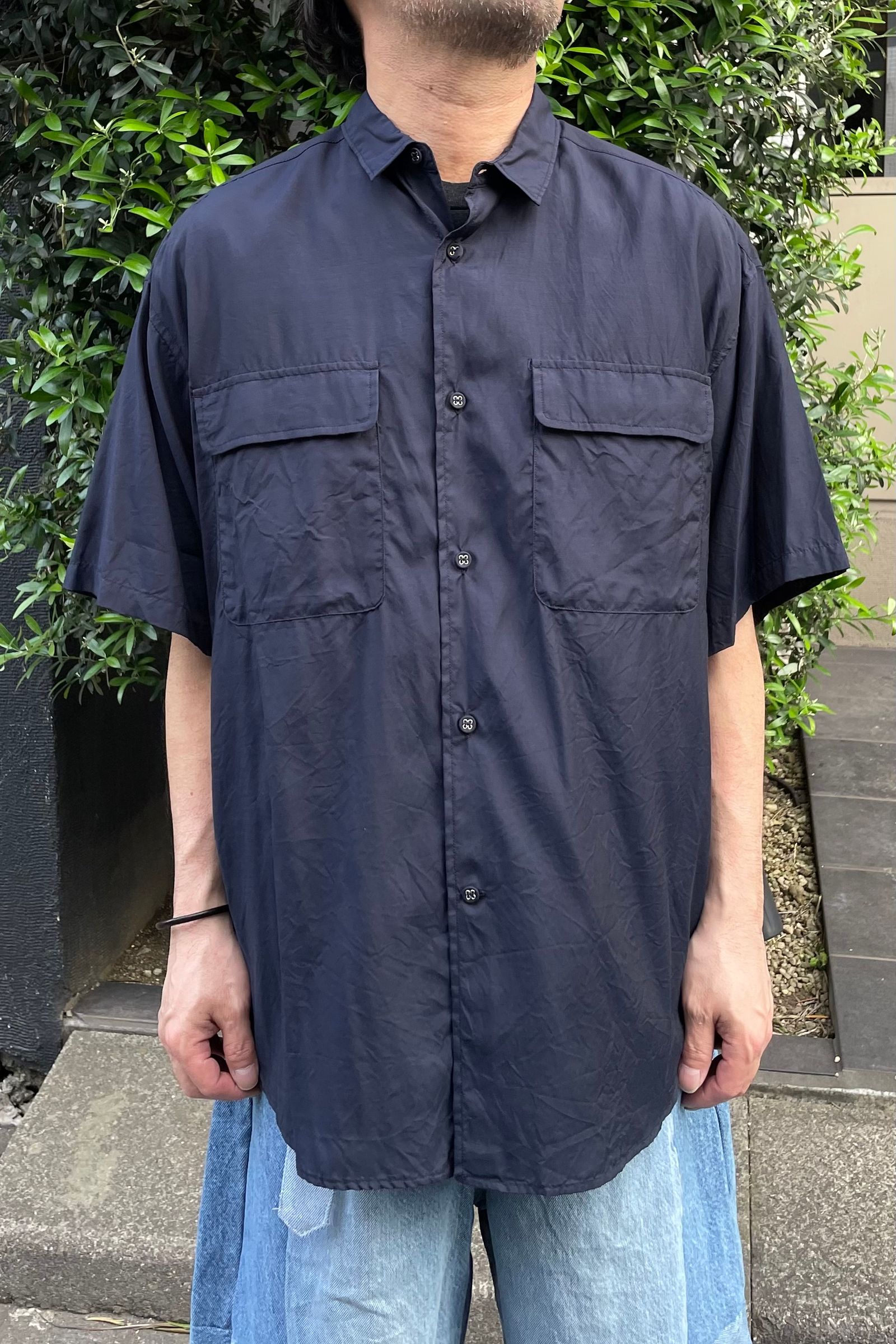 C.E 21SS DENIM SHORT SLEEVE SHIRT - シャツ