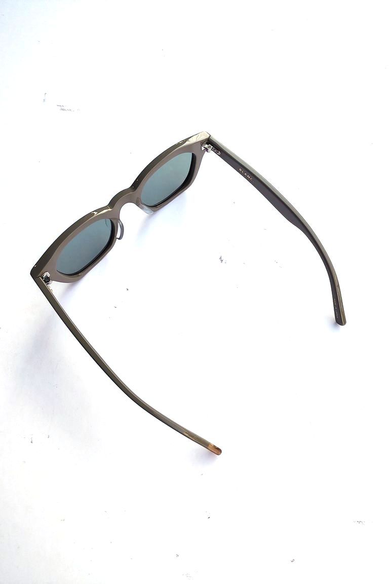 BLANC.. B0030 カーキ グレー サングラスΩ