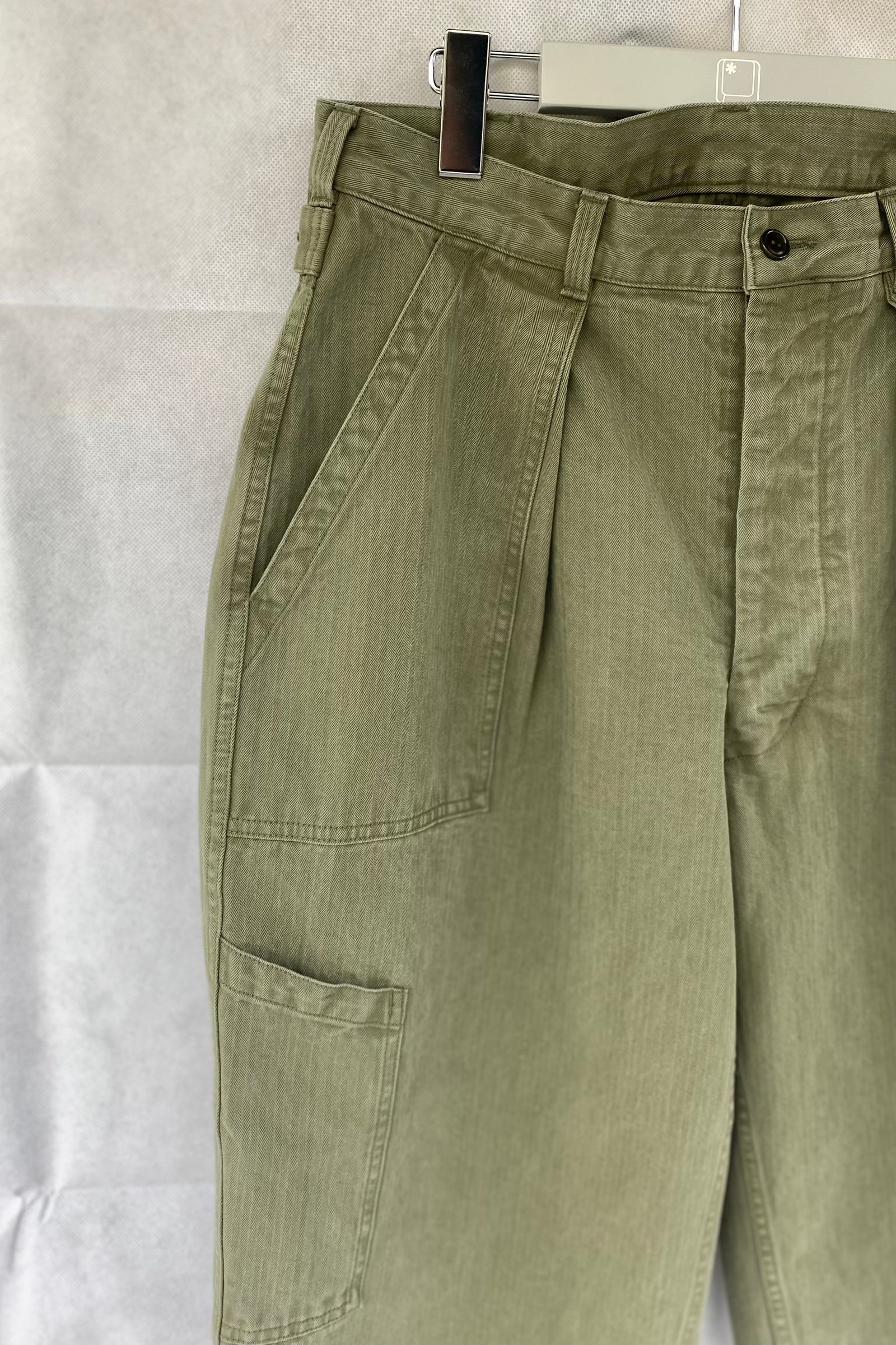 A.PRESSE - usaf hemmed bottoms -olive- 1月22日発売! | asterisk