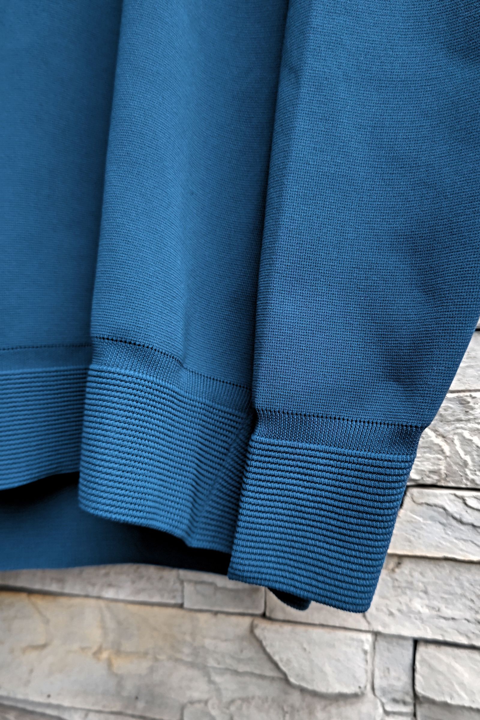CFCL - MILAN RIB PULLOVER -marine blue- 23aw men | asterisk
