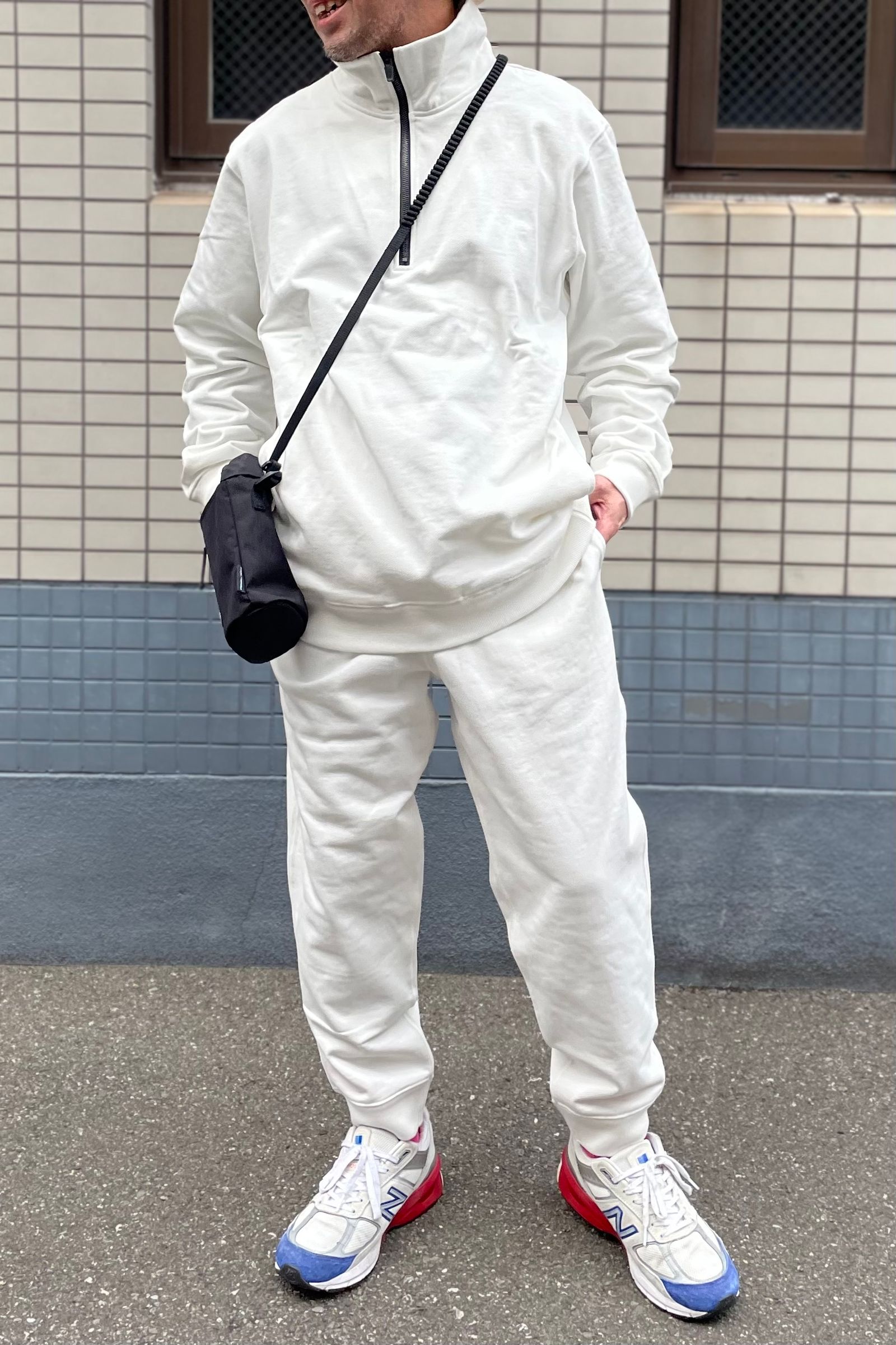 FITFOR - sweat long pants -white- 23ss | asterisk