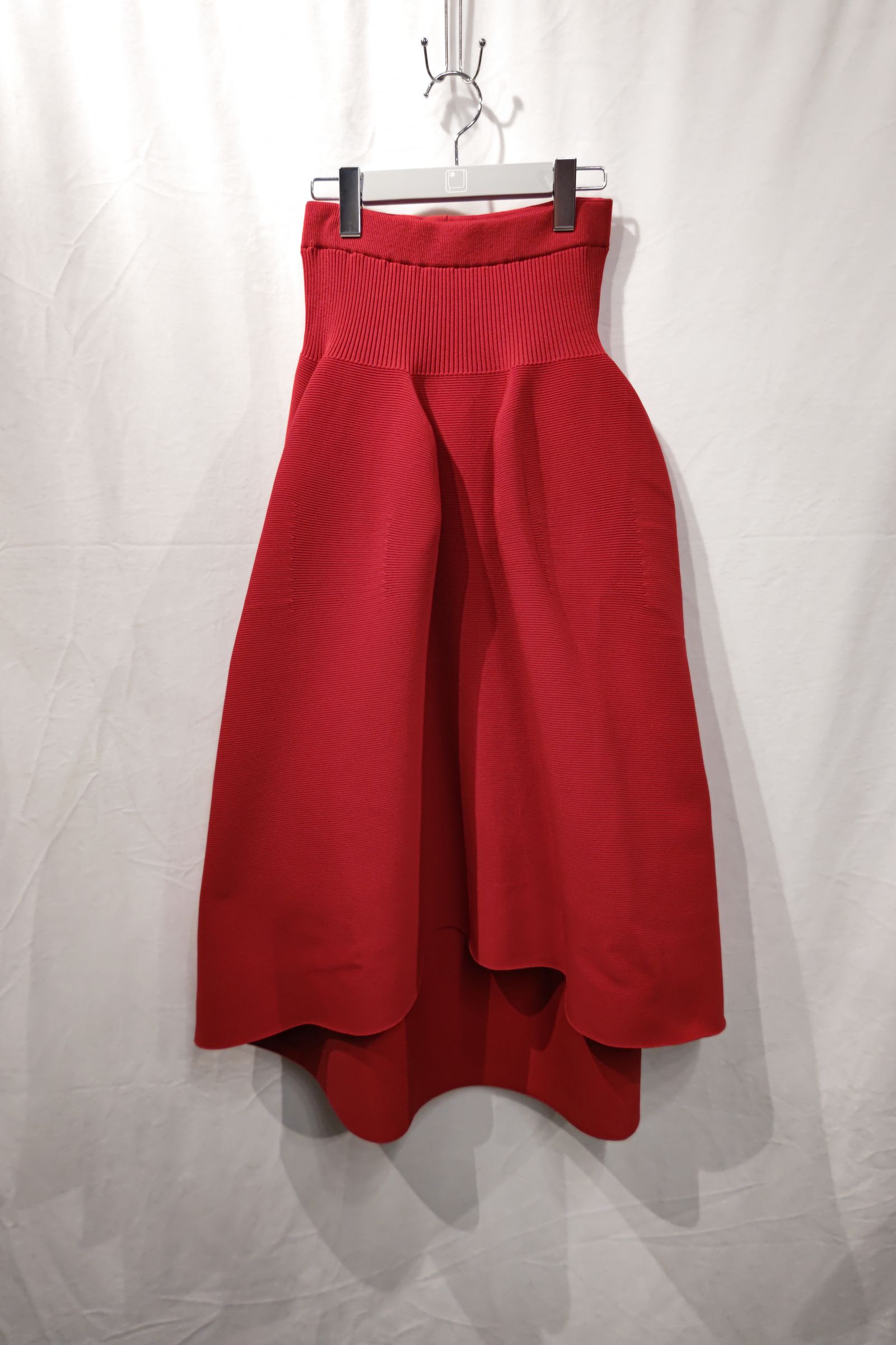 CFCL - pottery skirt 3 -red- 23ss women | asterisk