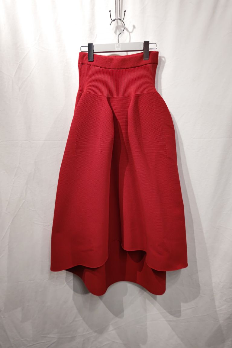 CFCL - pottery skirt 3 -red- 23ss women | asterisk