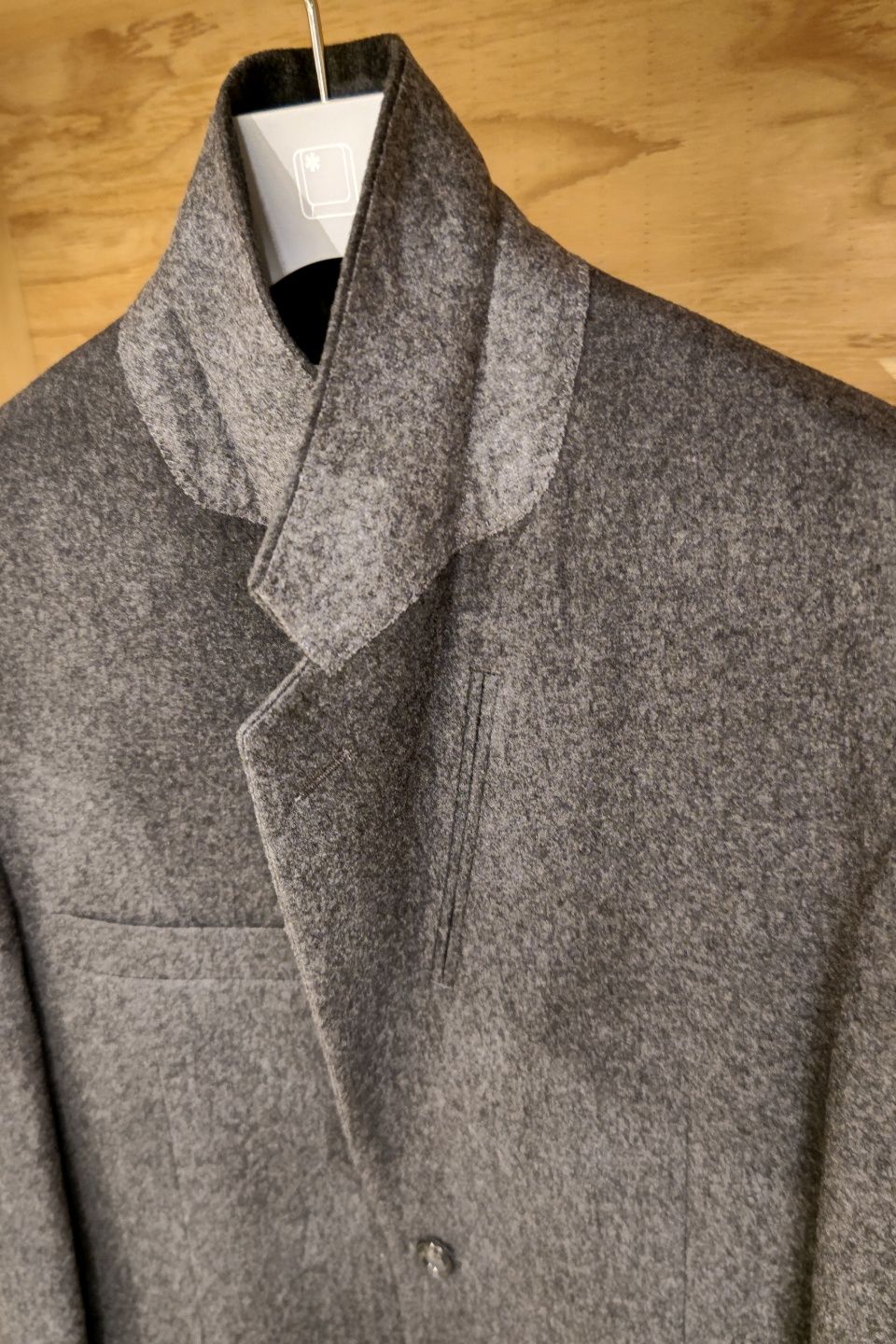 WEWILL - tailored square jacket -gray- 22aw | asterisk