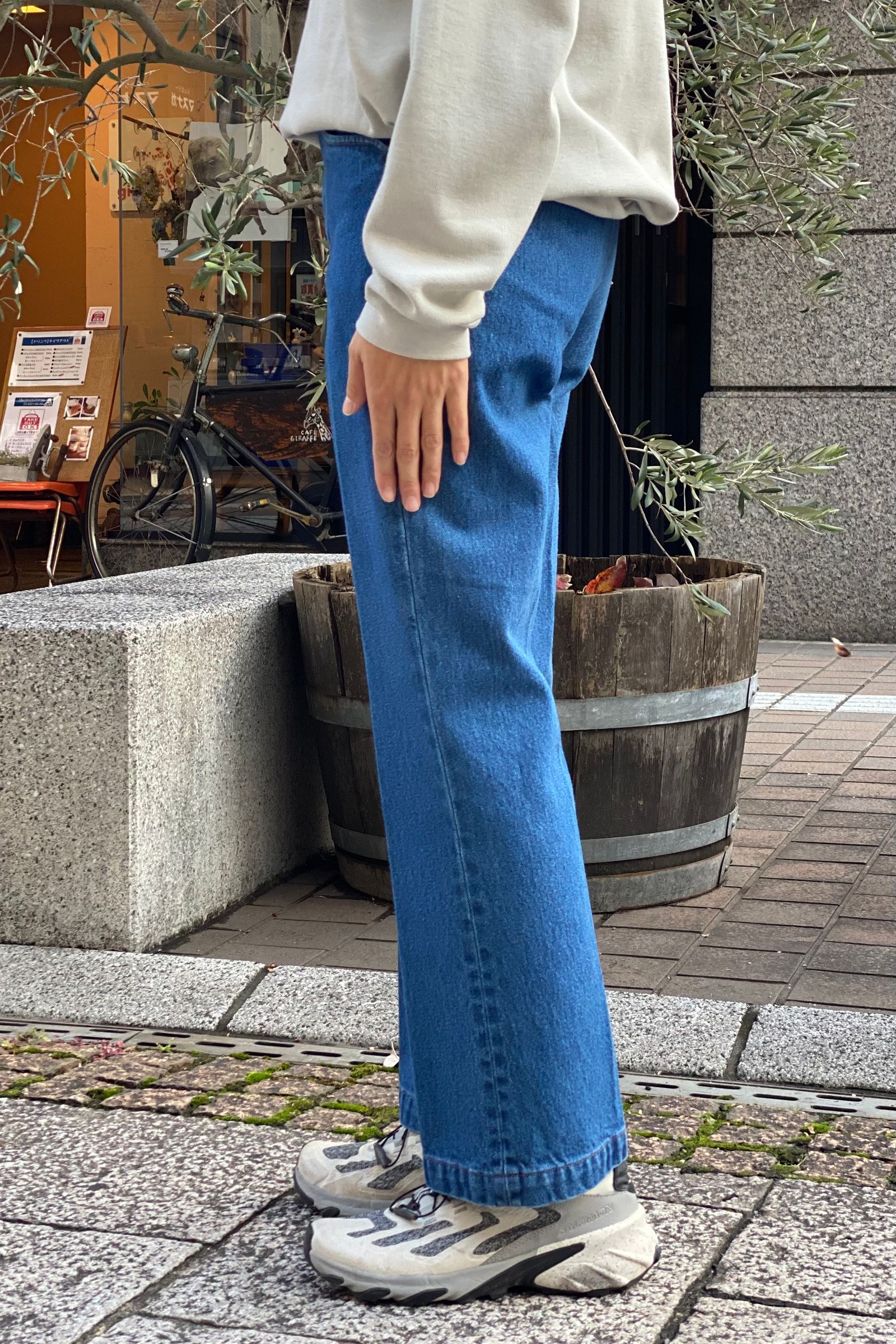 FARAH - ファーラー/フレアデニム/flare pants -blue- 22aw men | asterisk