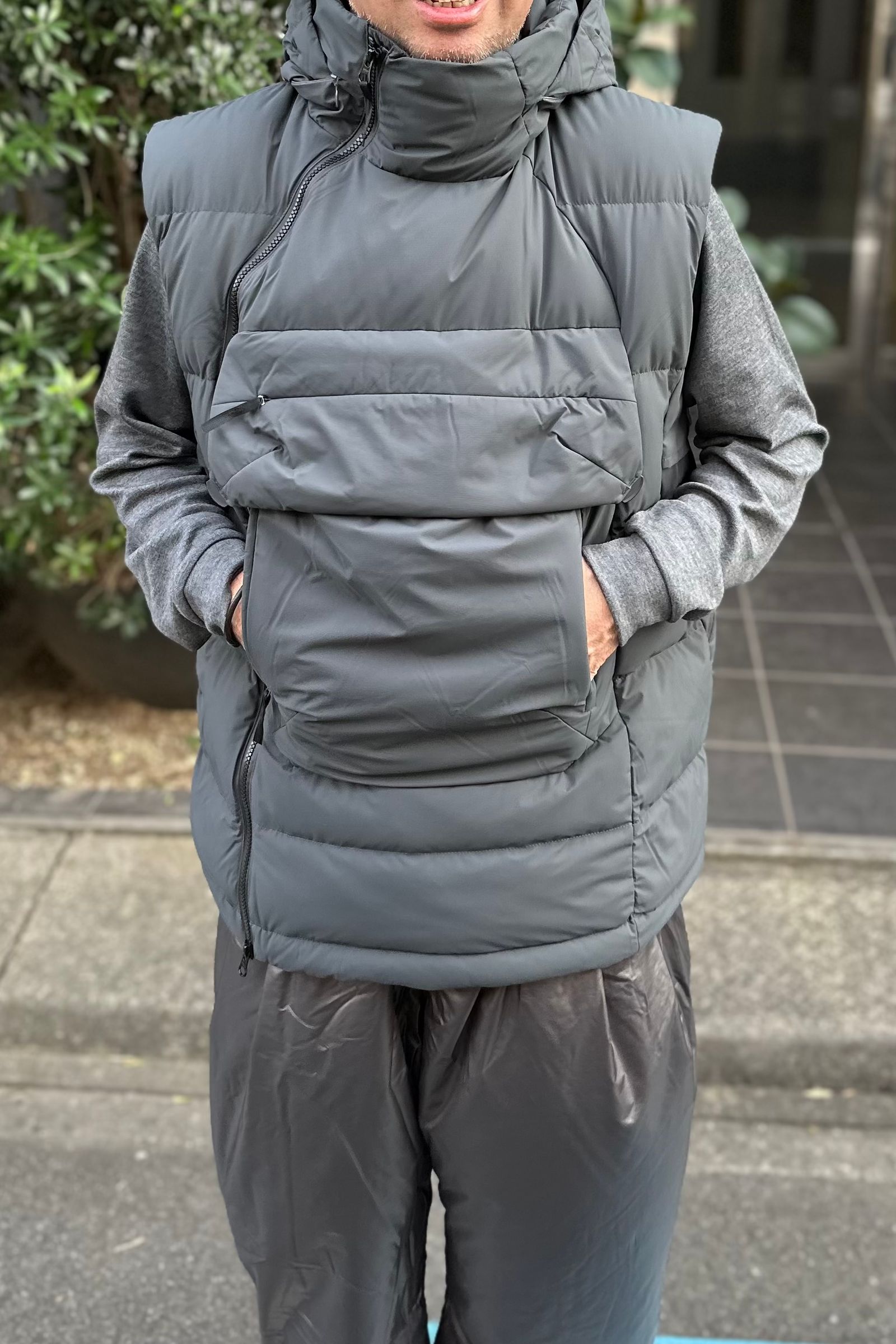 alk phenix - Zak side zip T jacket /Brilliance shade down proof