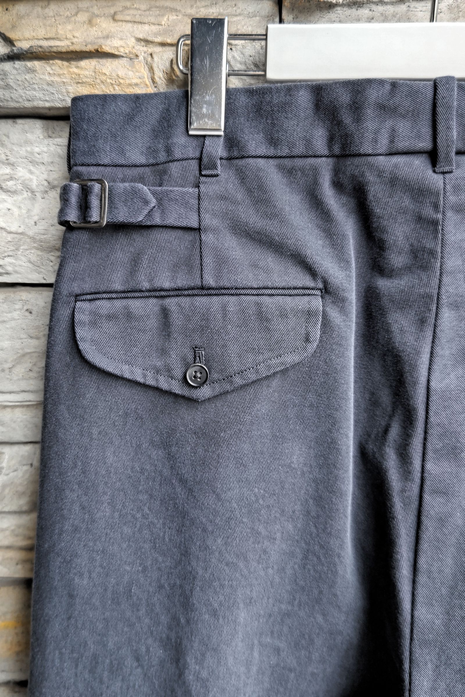 A.PRESSE - Type.2 Chino Trousers -navy- 23aw | asterisk