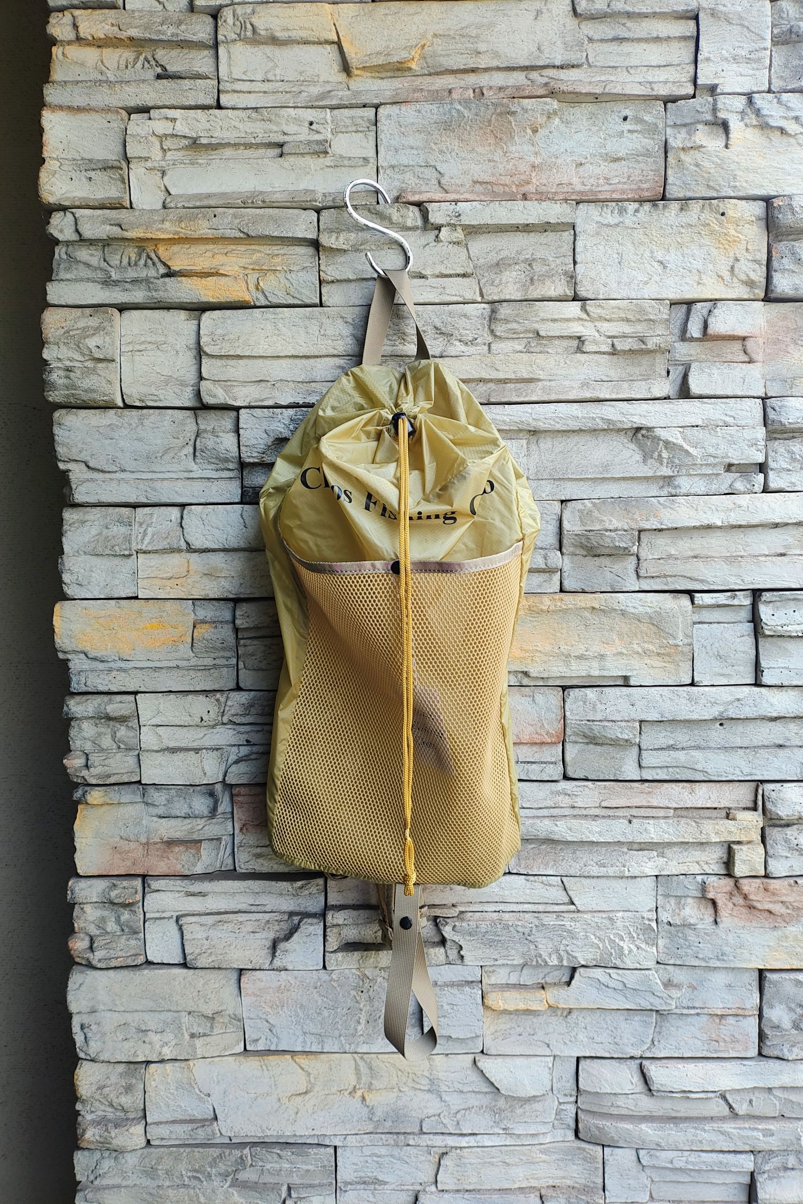 Chaos Fishing Club - LOGO PACKABLE BAG-BROWN-24ss | asterisk