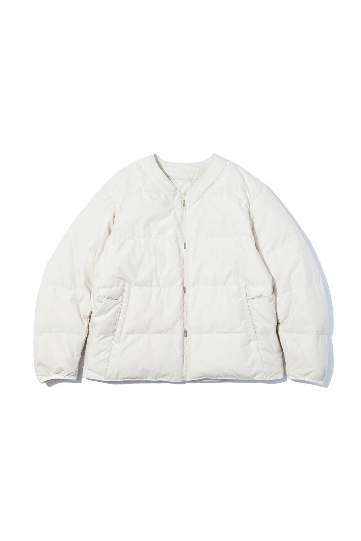 F/CE. - 【先行予約】REVERSIBLE RECYCLE DOWN CARDIGAN -ivory- 23aw